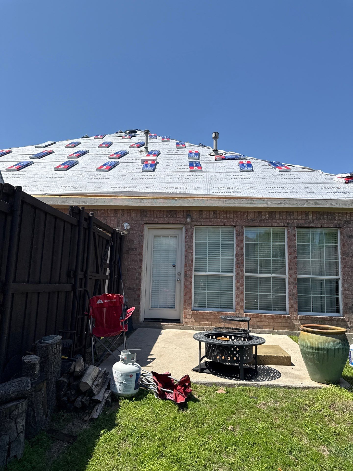 Project in Frisco by Zeus Exteriors