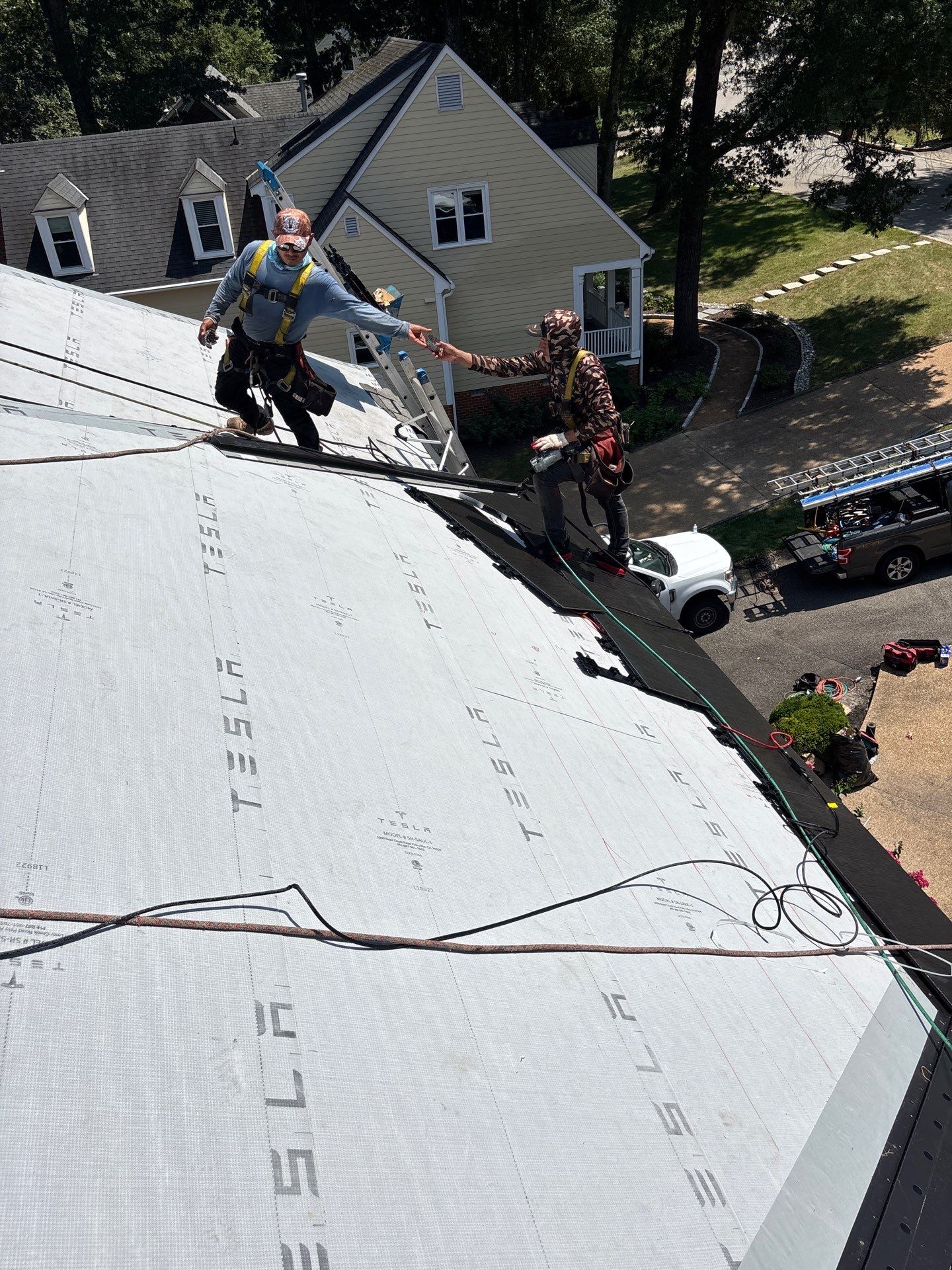 Tesla Solar Roof Installation – Richmond VA by American Home Contractors