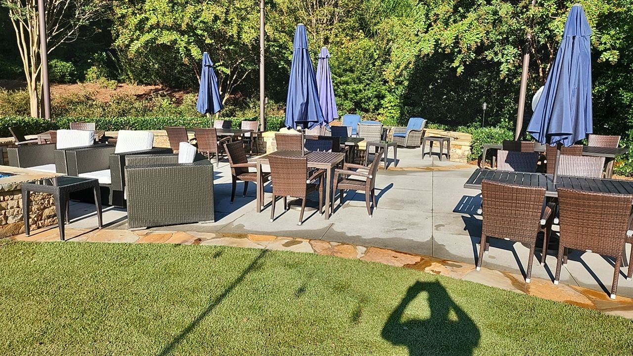 concrete Clean using cleaner by G&H Home Tech Pros LLC