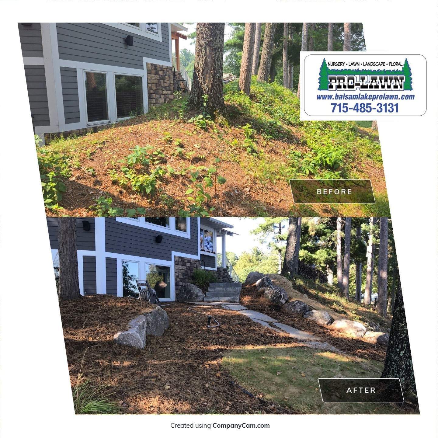 Boulder Walls/ Steps/ Walkways by Balsam Lake Pro Lawn