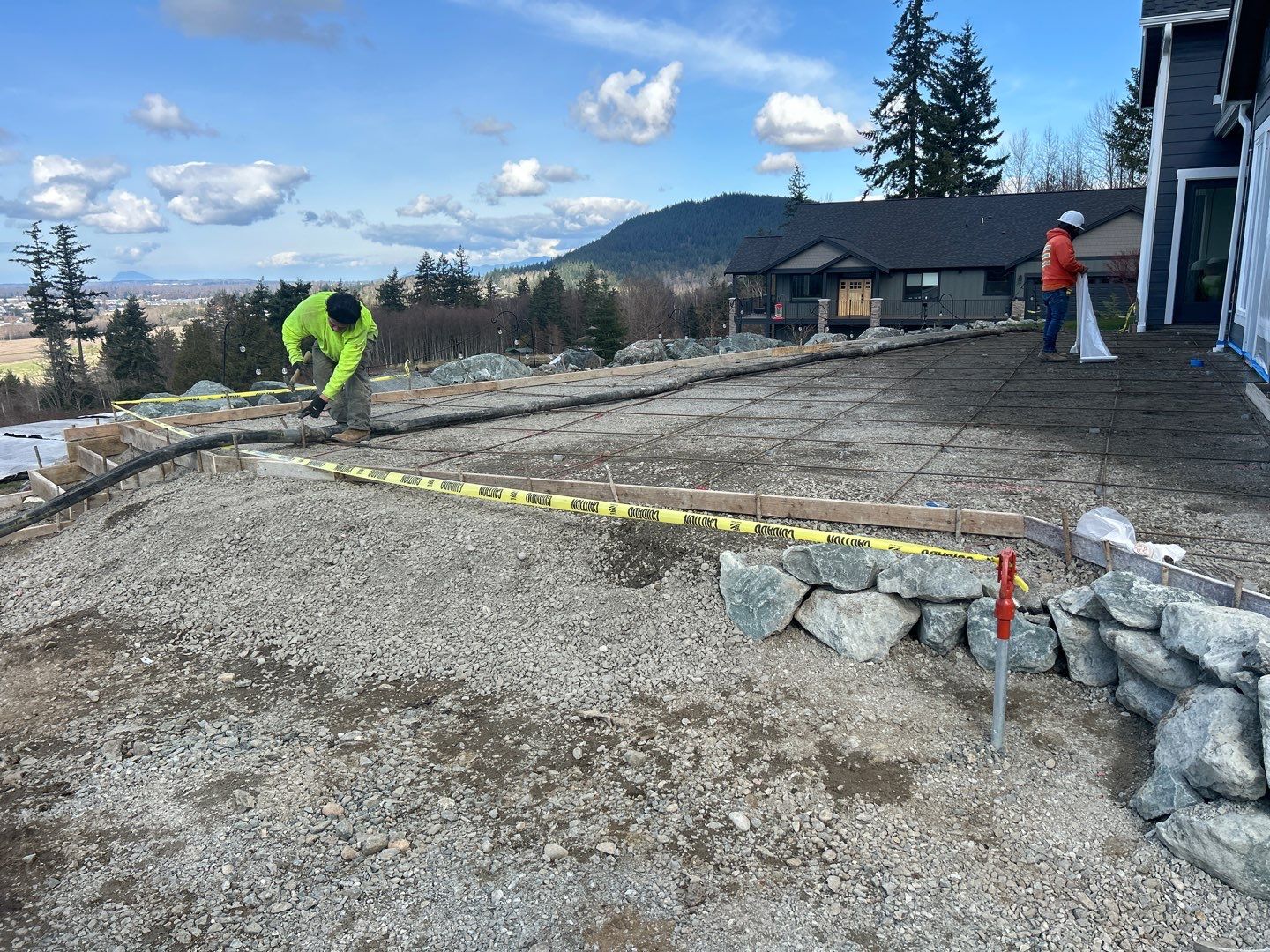 Randy | Driveway Paving & Stamped Patio Finish, Asphalt & Concrete Project by Jireh Asphalt & Concrete Inc 