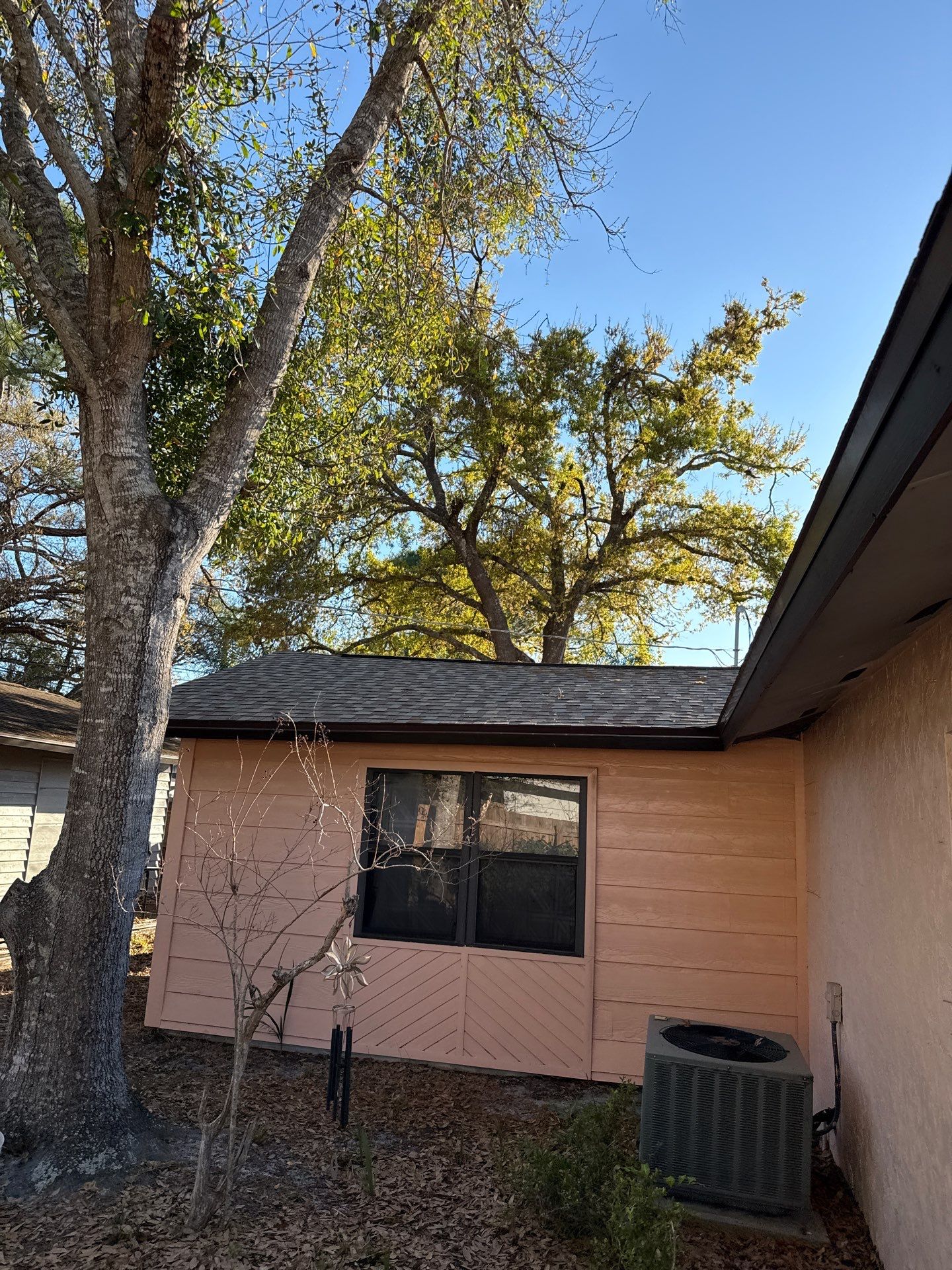 Musket Brown Soffit Installation in Sarasota FL by Gutter Professors