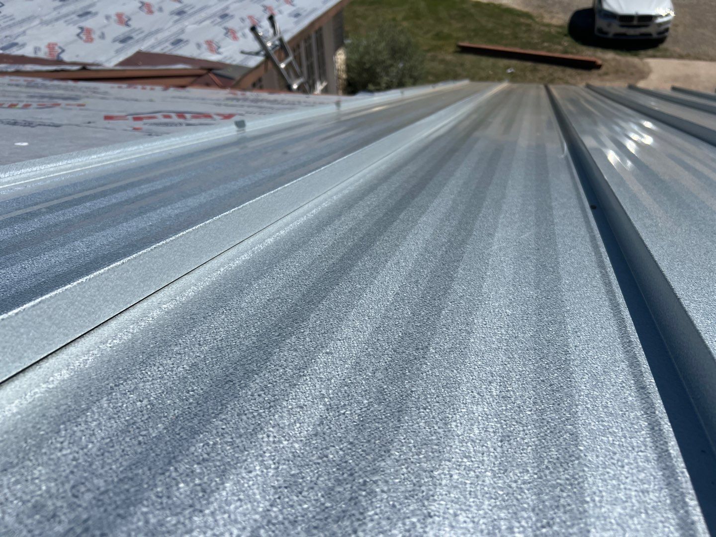 Galvalume Standing Seam offers a 45-year finish warranty! by Oakwood Roofing and Construction, LLC