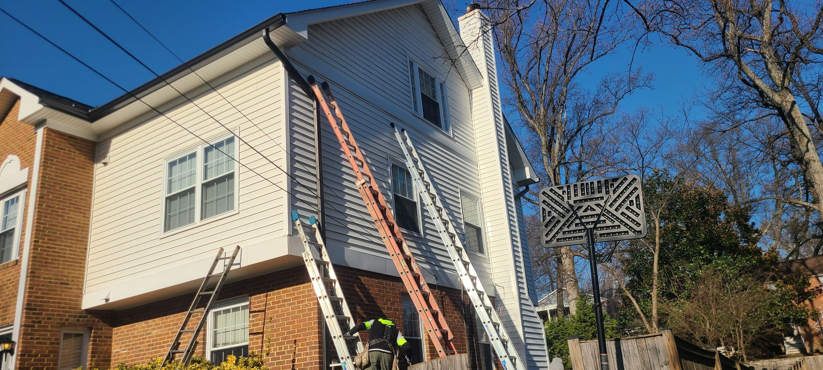 Falls Church: Residential Roof Replacement with CertainTeed Landmark Pro in Max Def Charcoal Black by RM Banning, Inc.