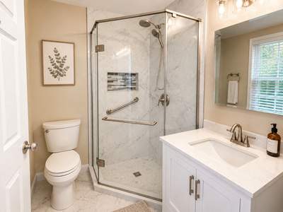 Primary Bathroom Remodel - Windsor Mill, MD