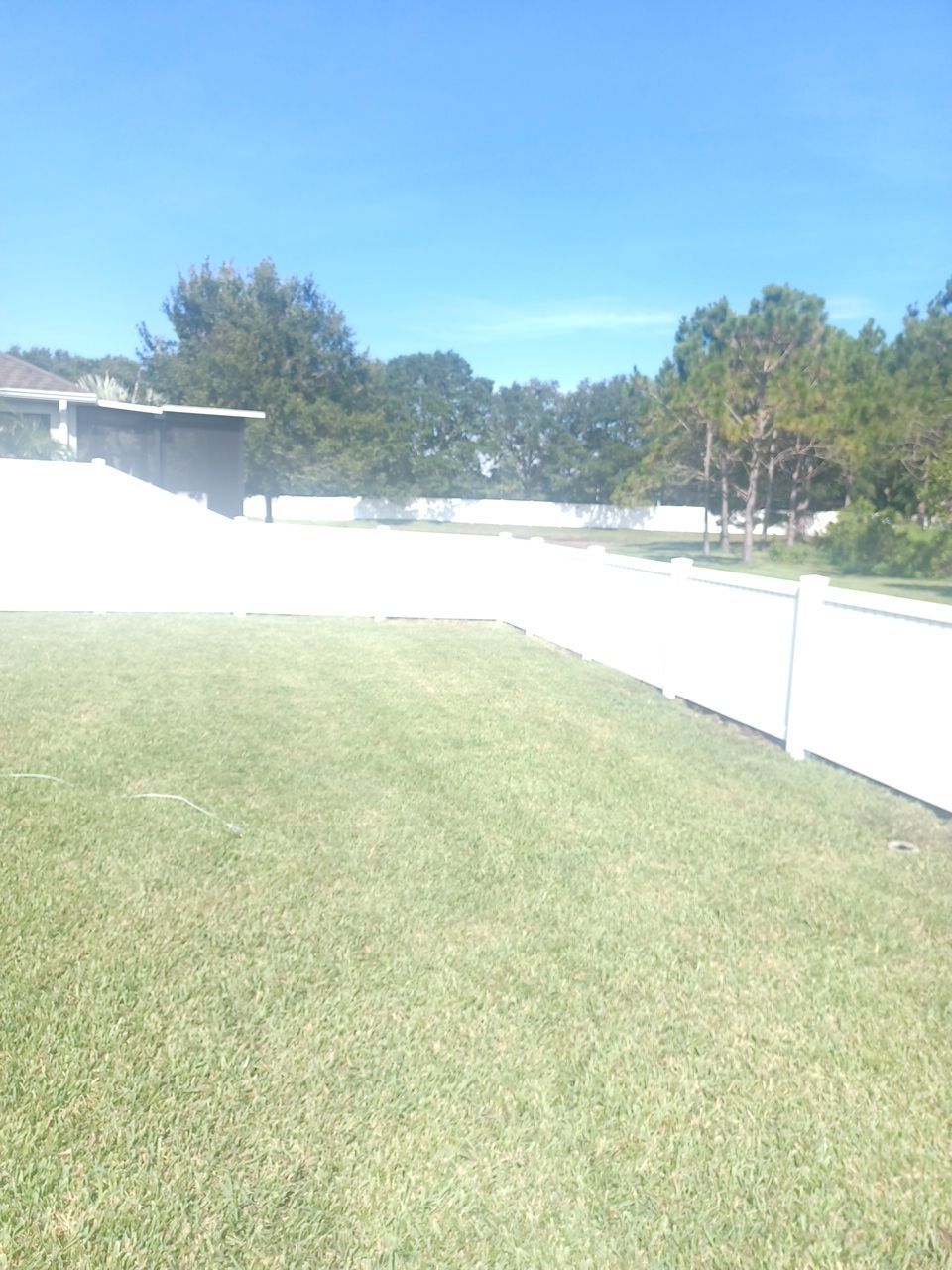 Parrish, FL 6ft. Tall White Vinyl Privacy with 4ft. Tall White Vinyl Spaced Picket Fence by Asap fence and gates, LLC