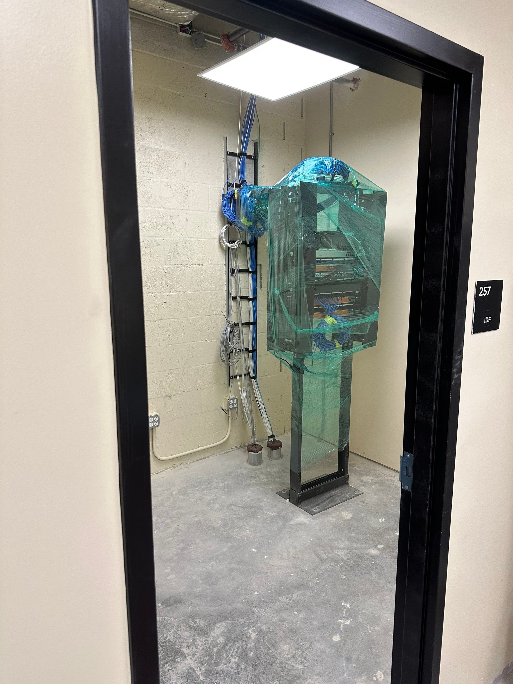 Title: K-12 School Expansion – Structured Cabling, Networking, Access Control & Security System  – New Construction Addition by TeleCommPro