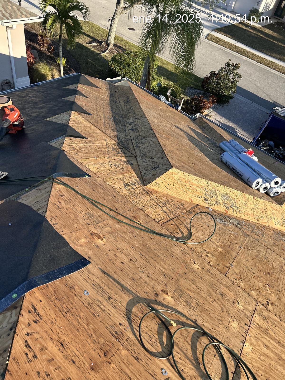 Residential Roofing Installation using Owens Corning Duration Shingles by Four Peaks Roofing