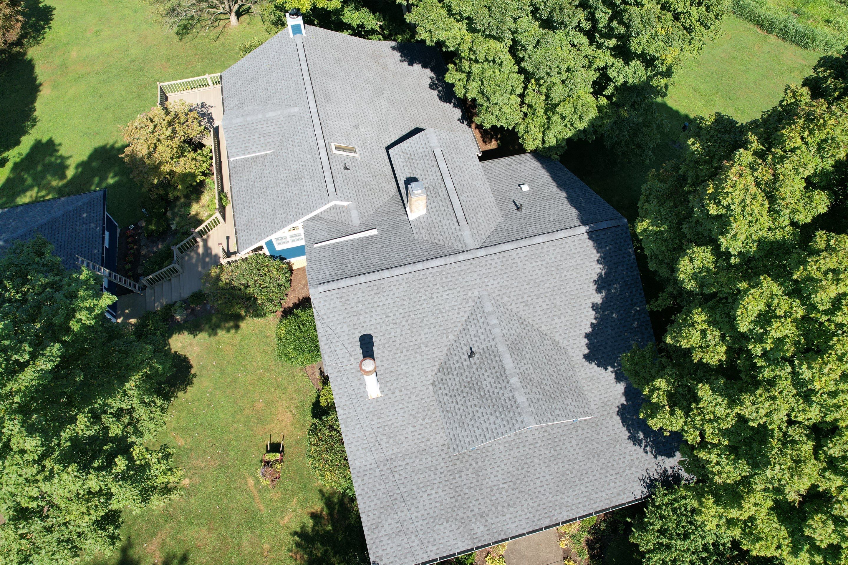 Residential Roofing Installation using GAF Timberline HDZ, Pewter Gray by Rainstoppers Roofing