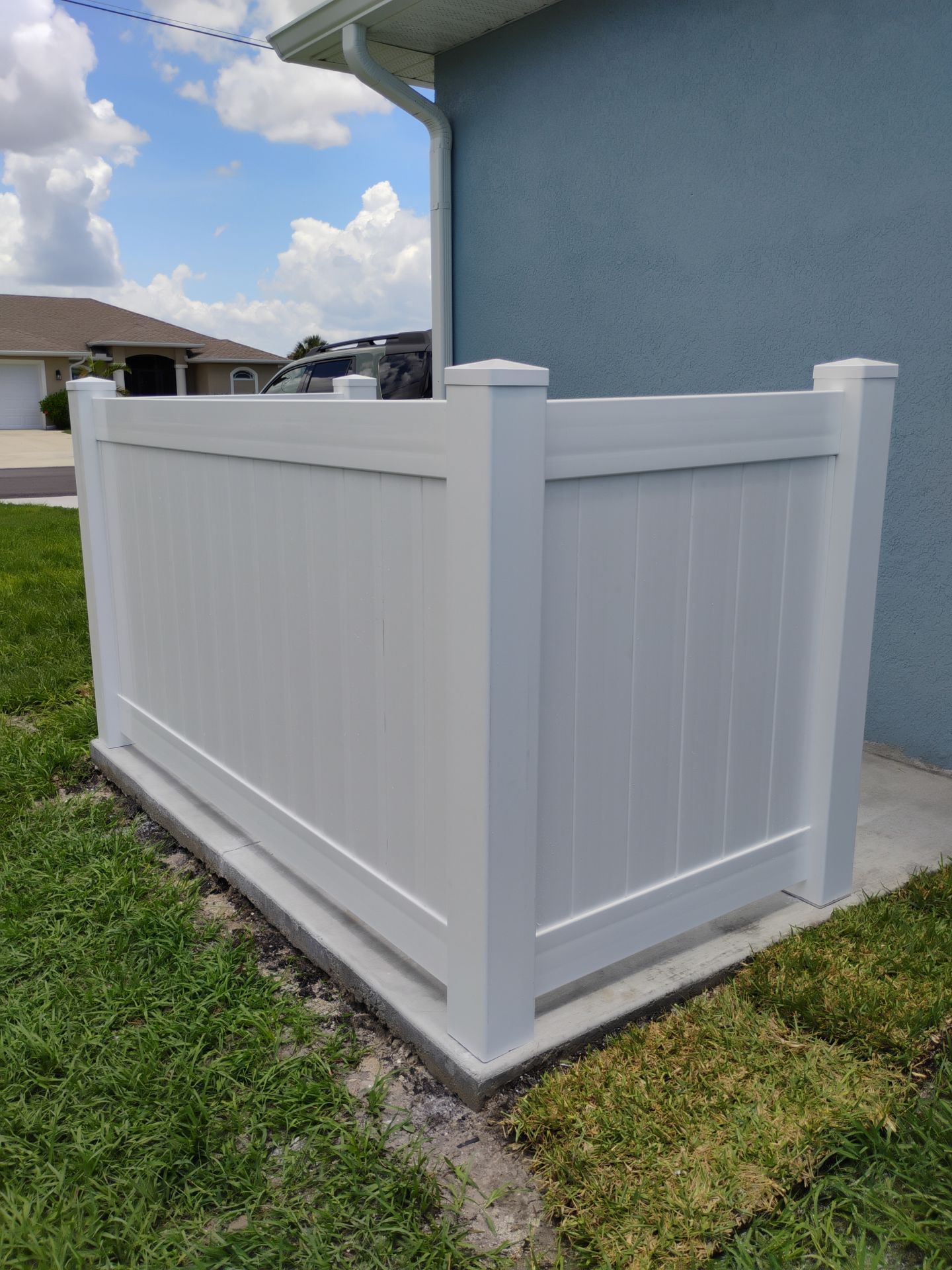 Vinyl Enclosure in Rotonda West by True Fence LLC