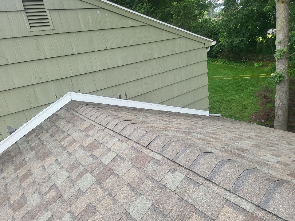 Residential Roofing Installation using Owens Corning Duration Driftwood by A Plus Exterior