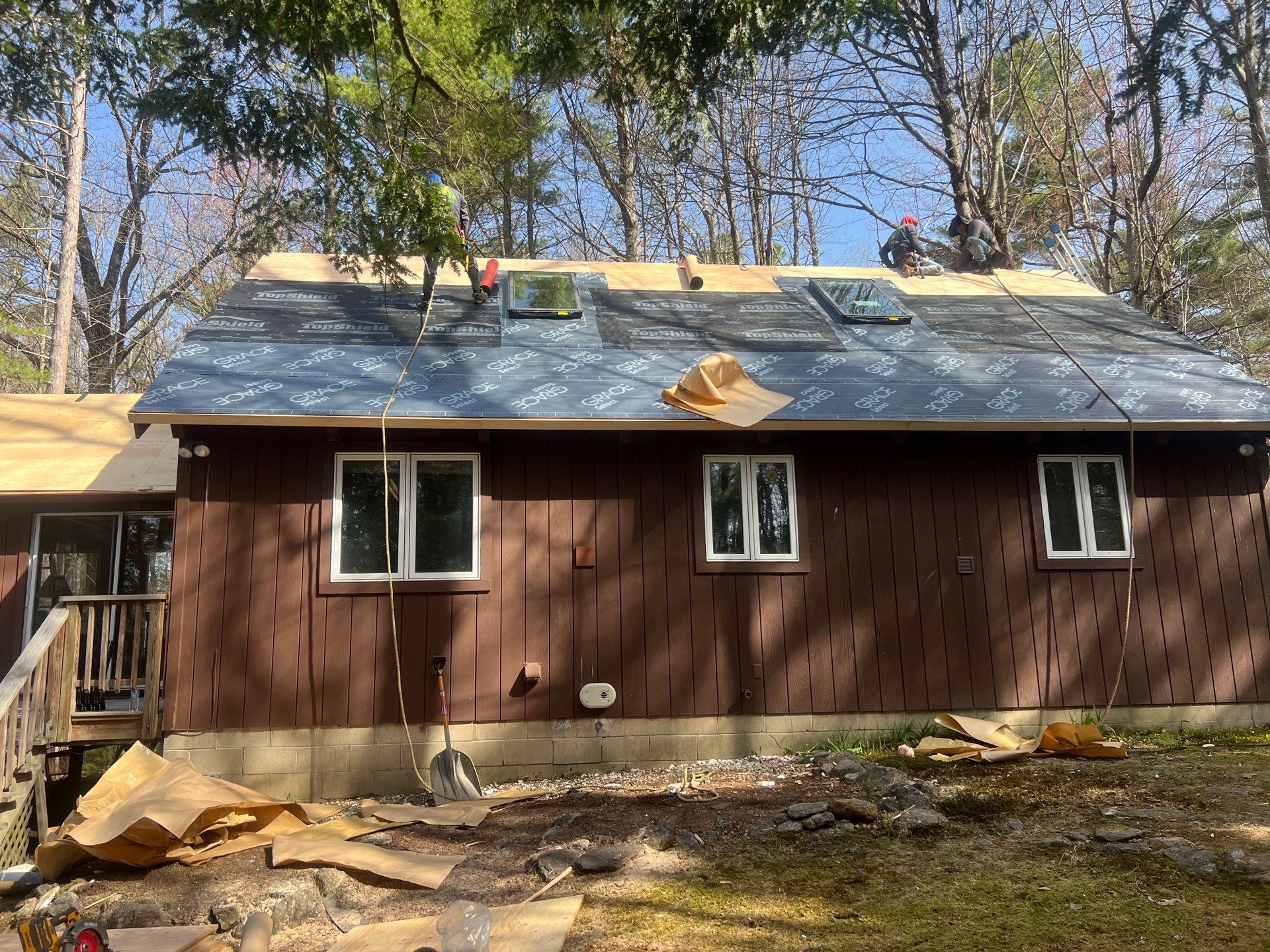 Metal Roof In Moultonborough, NH by Tall pine roofing