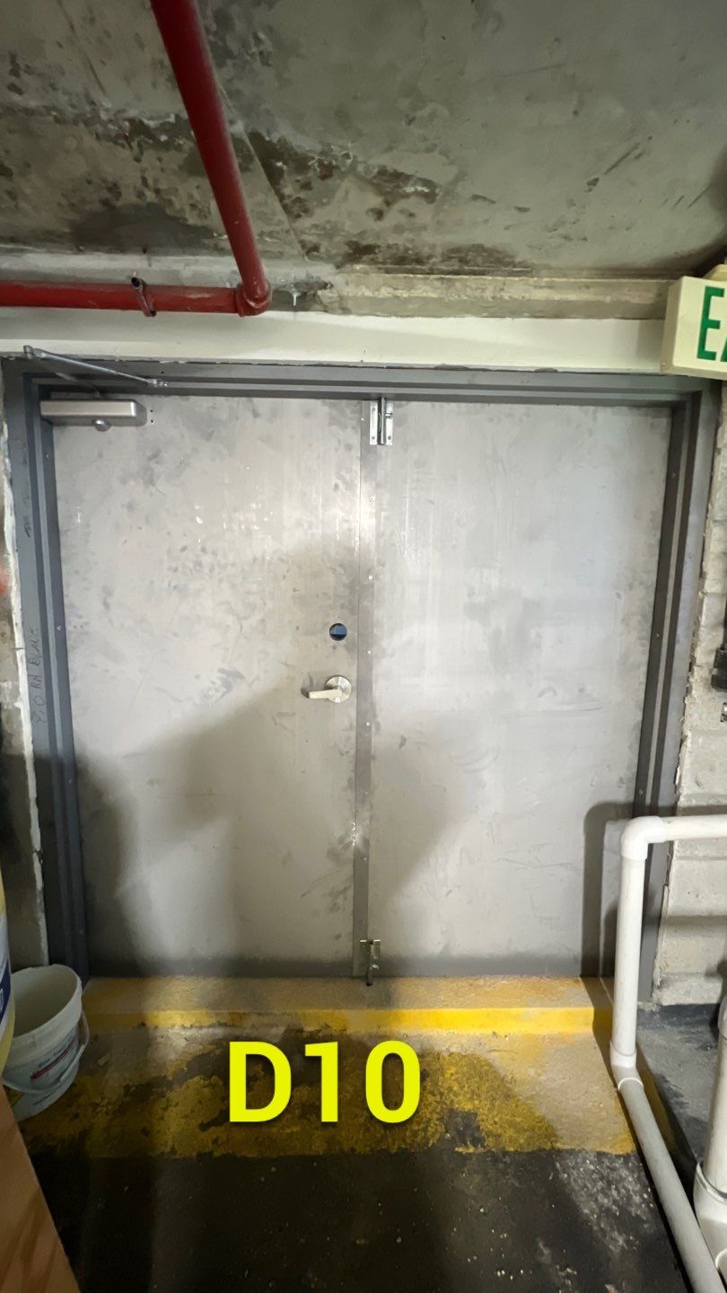 Commercial Stairwell Door Replacement & Hollow Metal Door Retrofit – Pompano Beach High-Rise by The Door Doctor of South Florida, Inc.