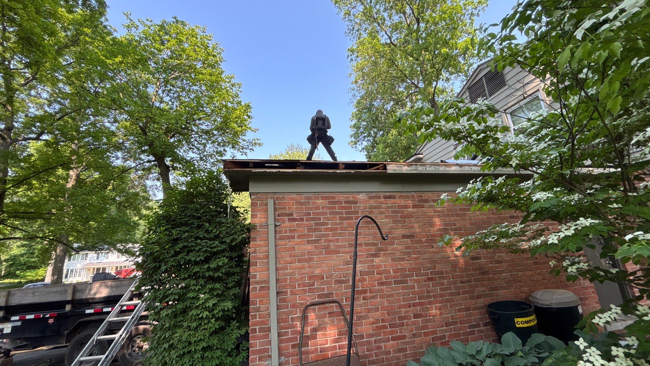 Roof Replacement using Owens Corning Teak by 180 Contractors