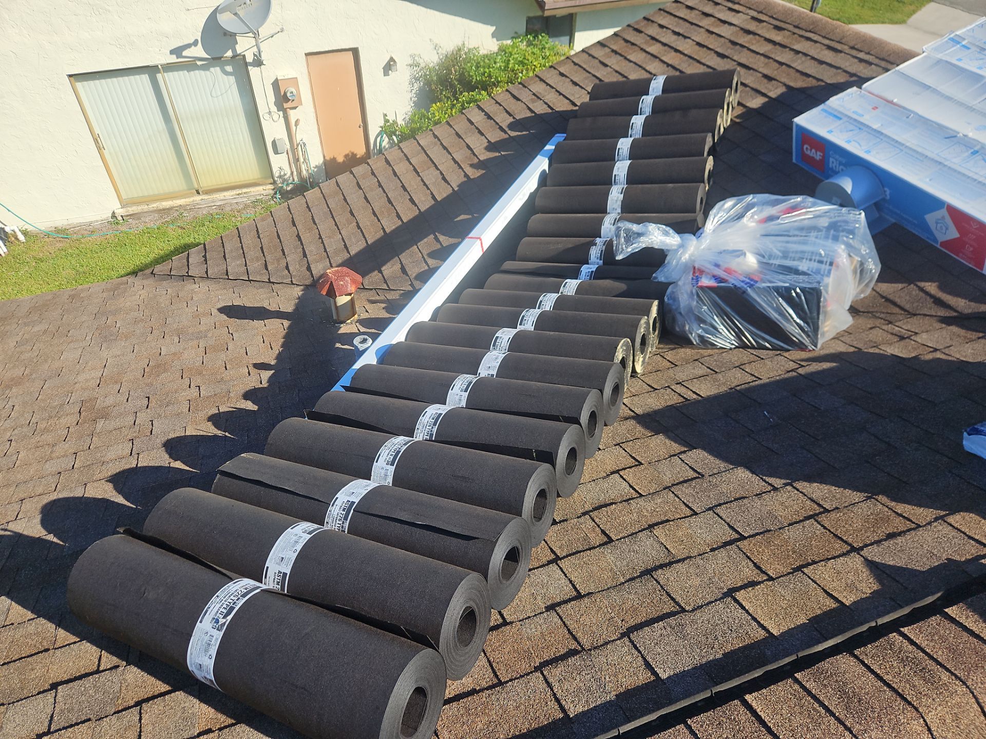 Residential Roofing Installation using GAF by BLUES BROTHERS ROOFING