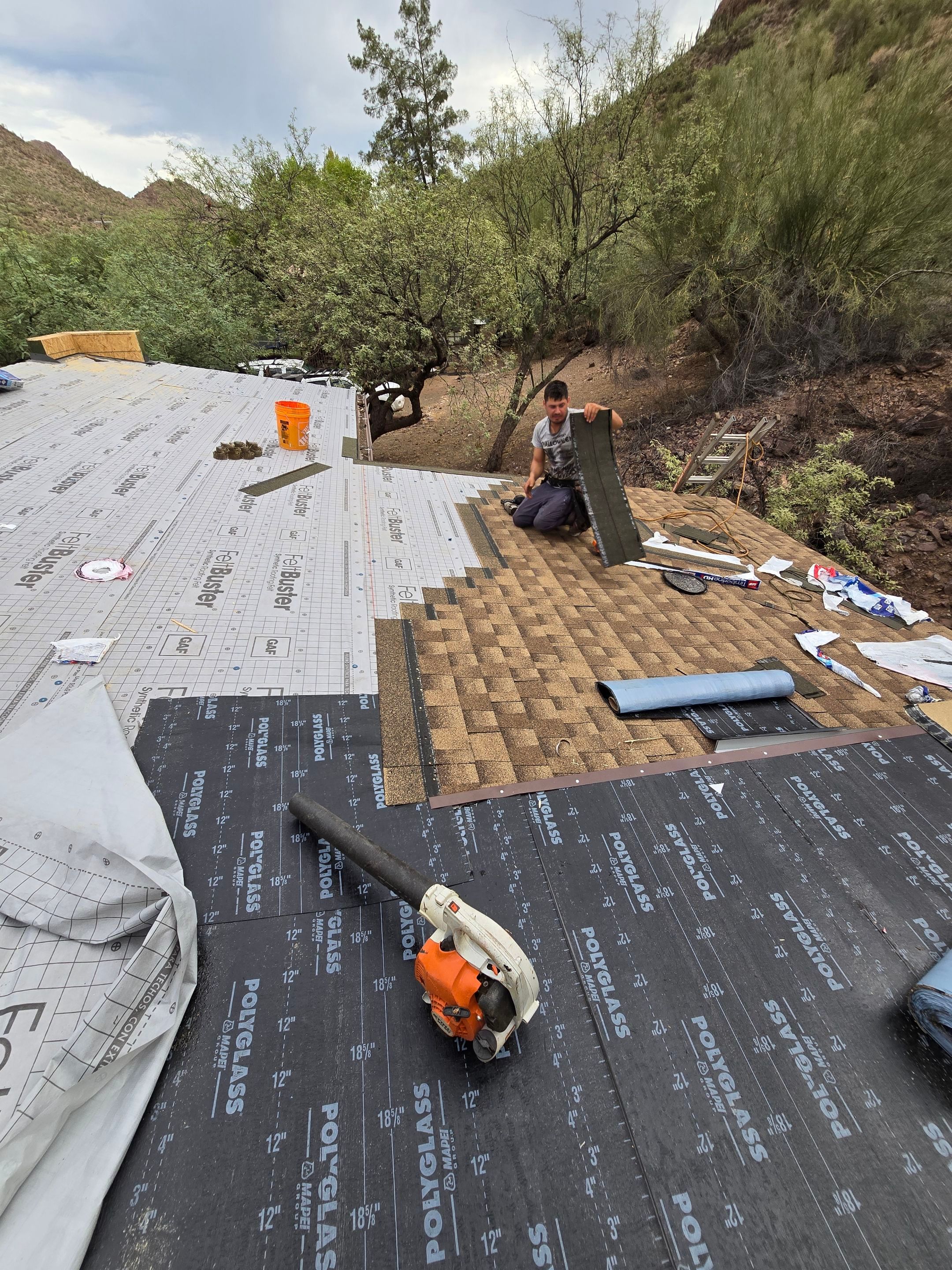 Project in Morristown, AZ by Showtime Roofing & Coatings LLC