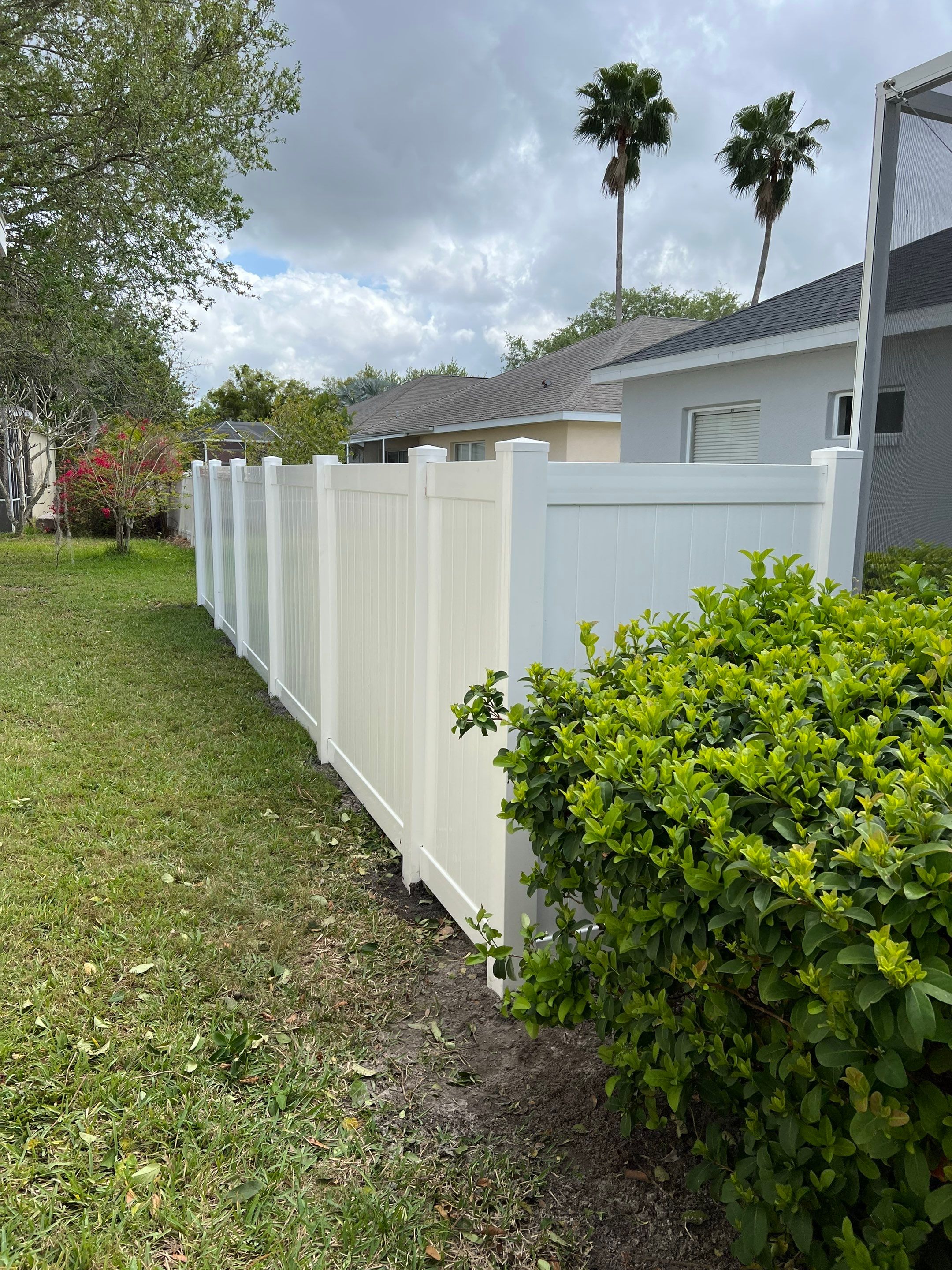 Vinyl Fence Installation using Vinyl Privacy Fence  by Asap fence and gates, LLC