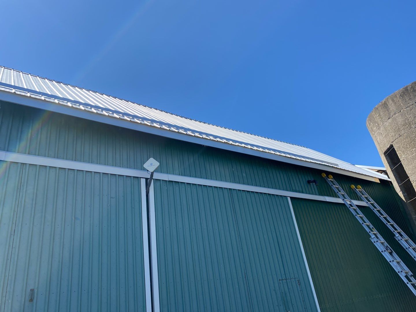 Barn Roof Exposed Fastener Metal Roof using Vicwest UltraVic by Jay Carter Roofing & Sheet Metal