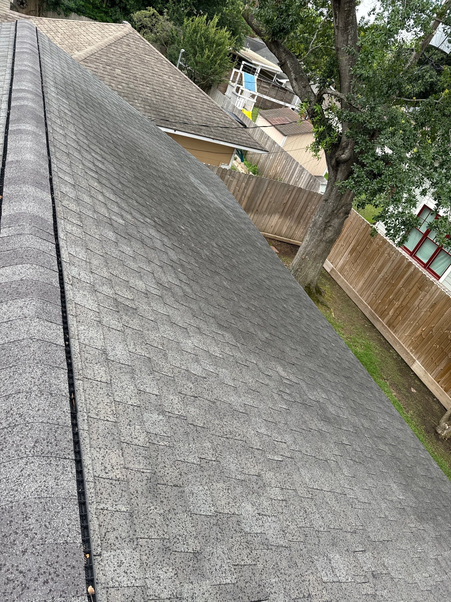 Hail Damage using Owen's Corning Duration (Lifetime) Shingles by Roof Repair Company