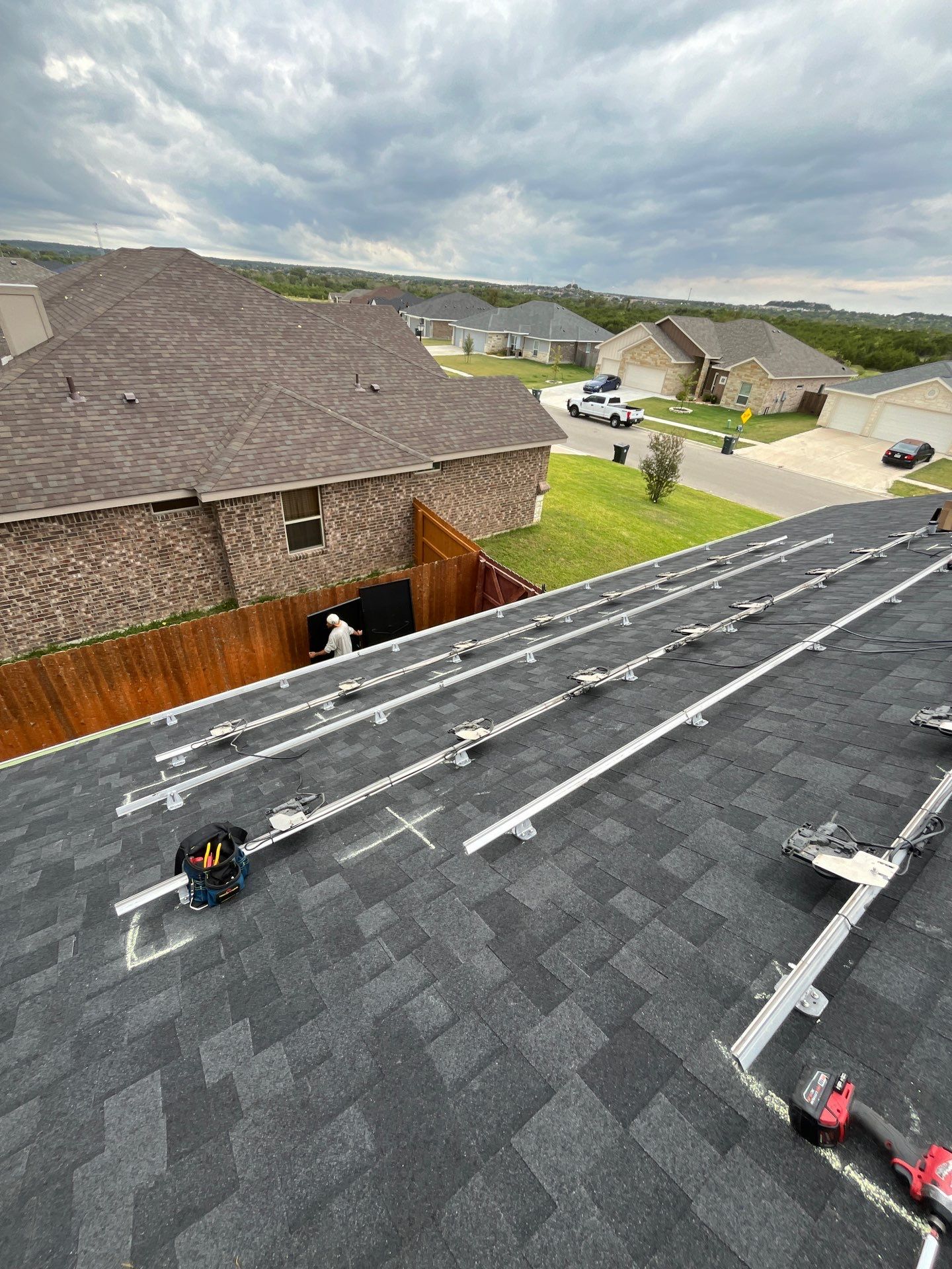 22 panel D&R in Temple  using Solar Panels by Sunaura Solar