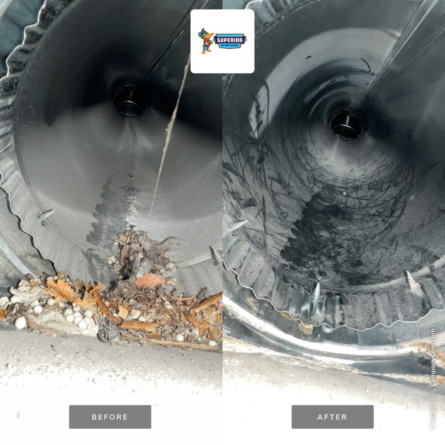 Air Duct Cleaning With a Vacuum Truck in Zelienople, PA by Superior Air Duct Cleaning