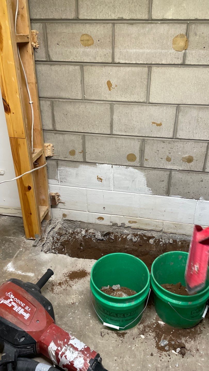 Interior Drain Tile & Sump System in St. Paul, MN by Waterproofing Northeast
