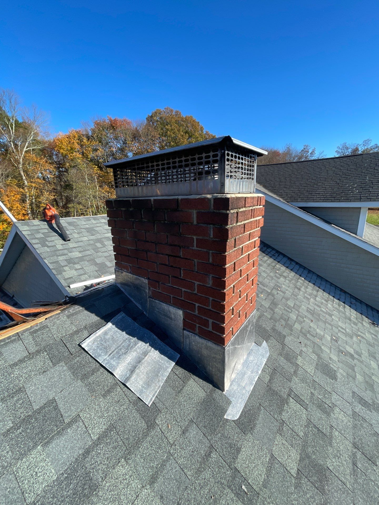 Residential Roofing Installation using Owens Corning TruDefinition Estate Gray by A Plus Exterior