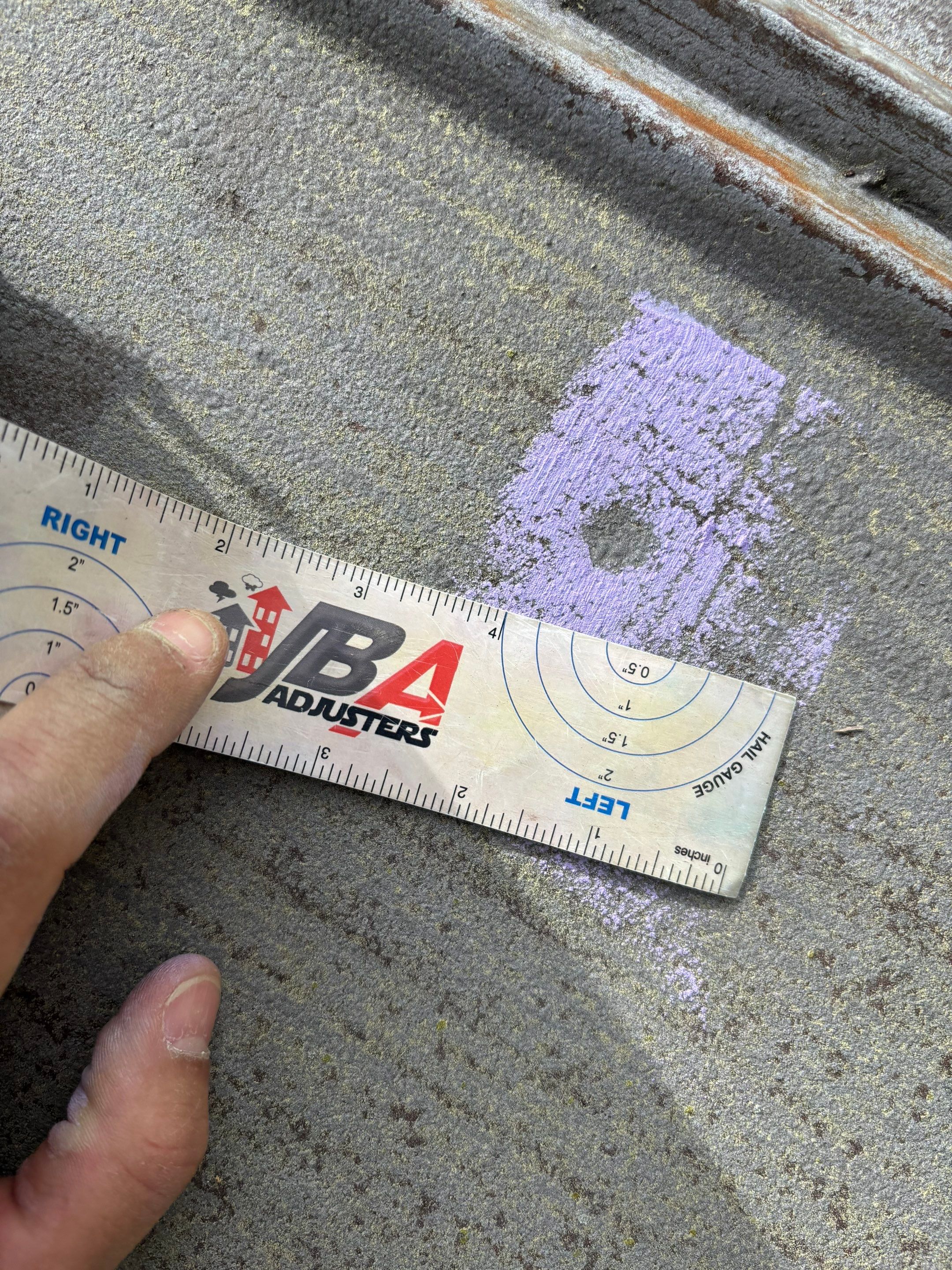 Roof replacement and interior repair by hail and wind damage by Just Brilliant Restoration JBR