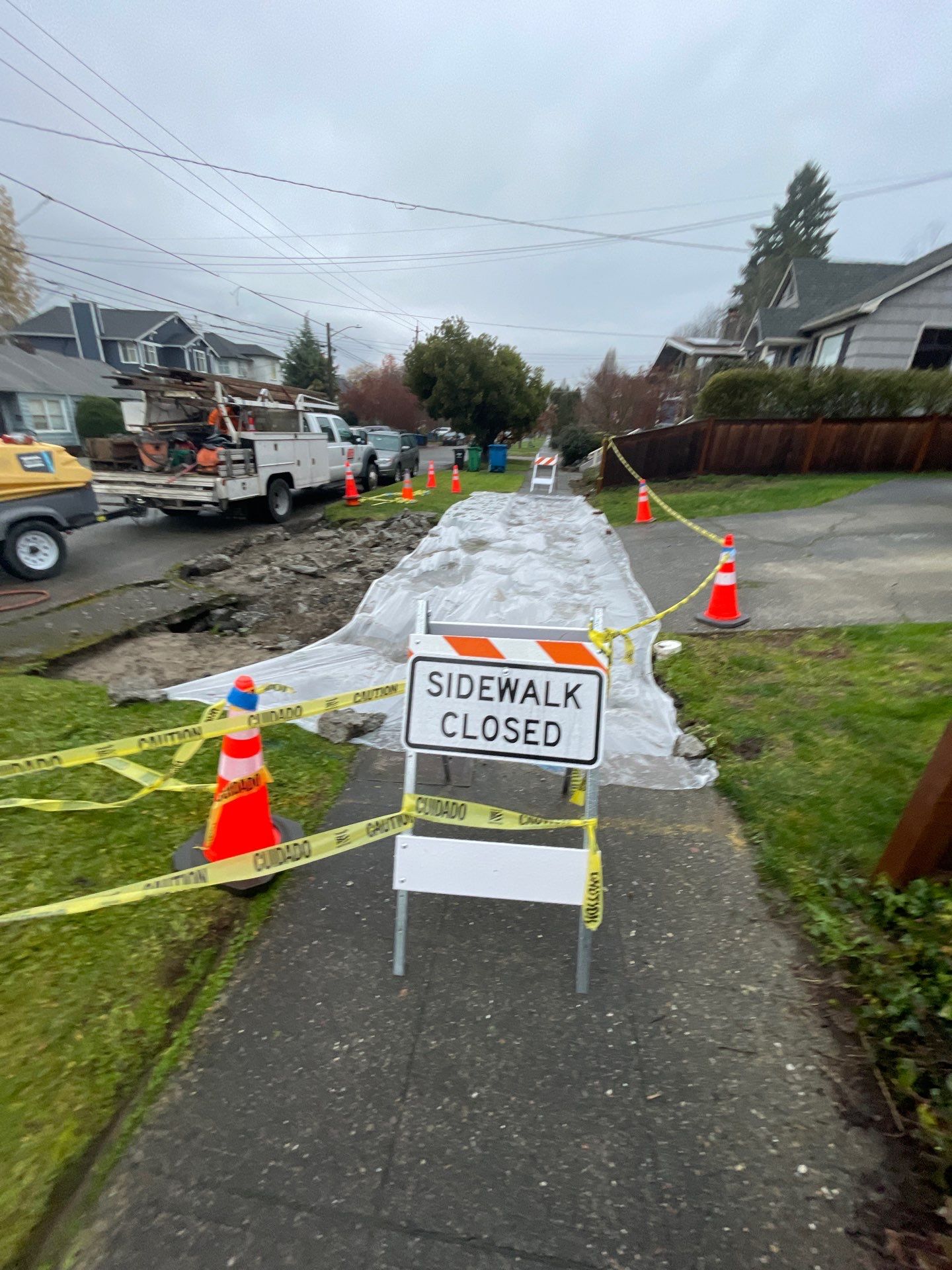 Aaron | Concrete Driveway Repair   by Jireh Asphalt & Concrete Inc 