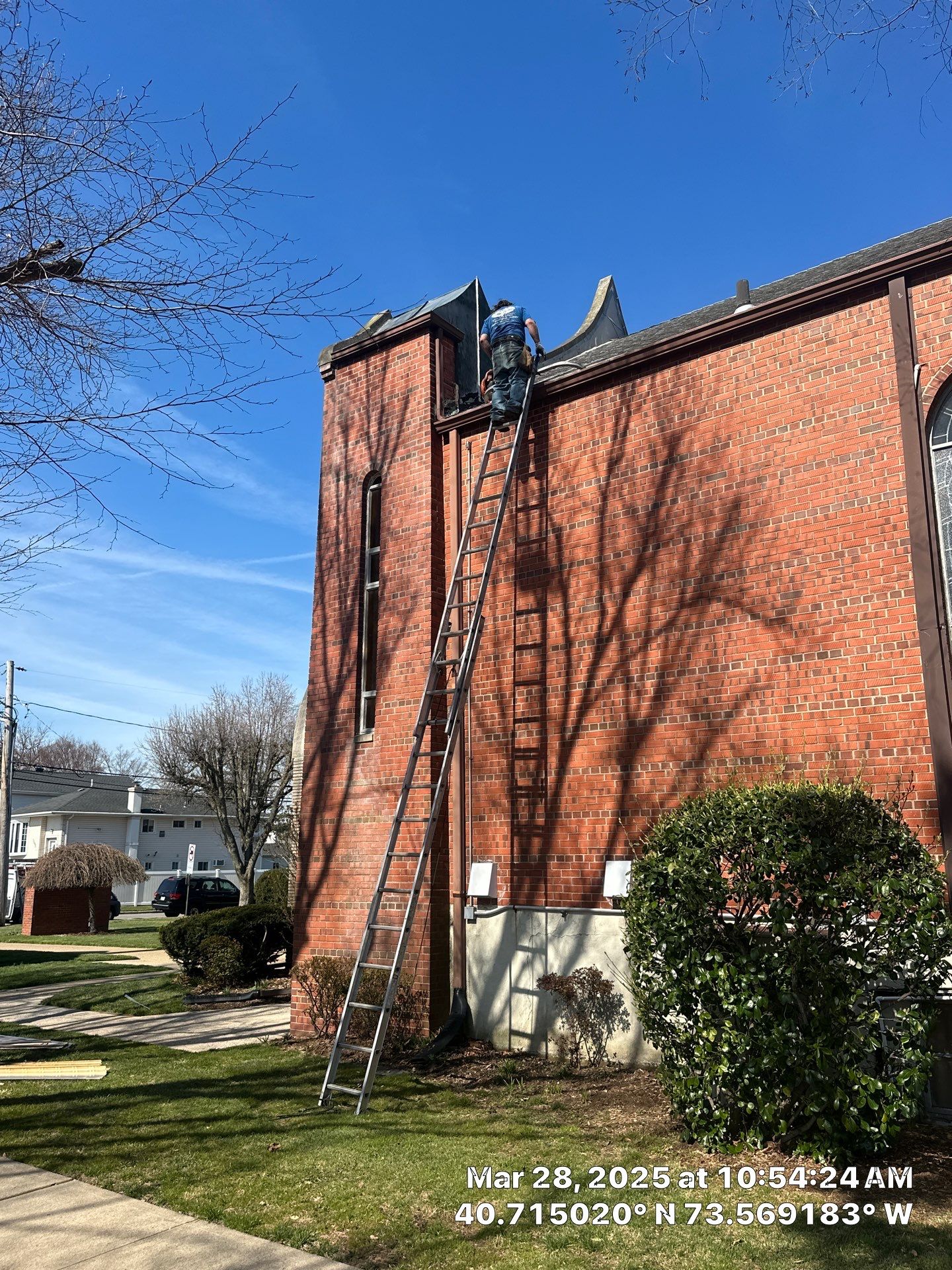 🏛️ Project Spotlight: Holy Trinity Orthodox Church, East Meadow by Above All Gutters 