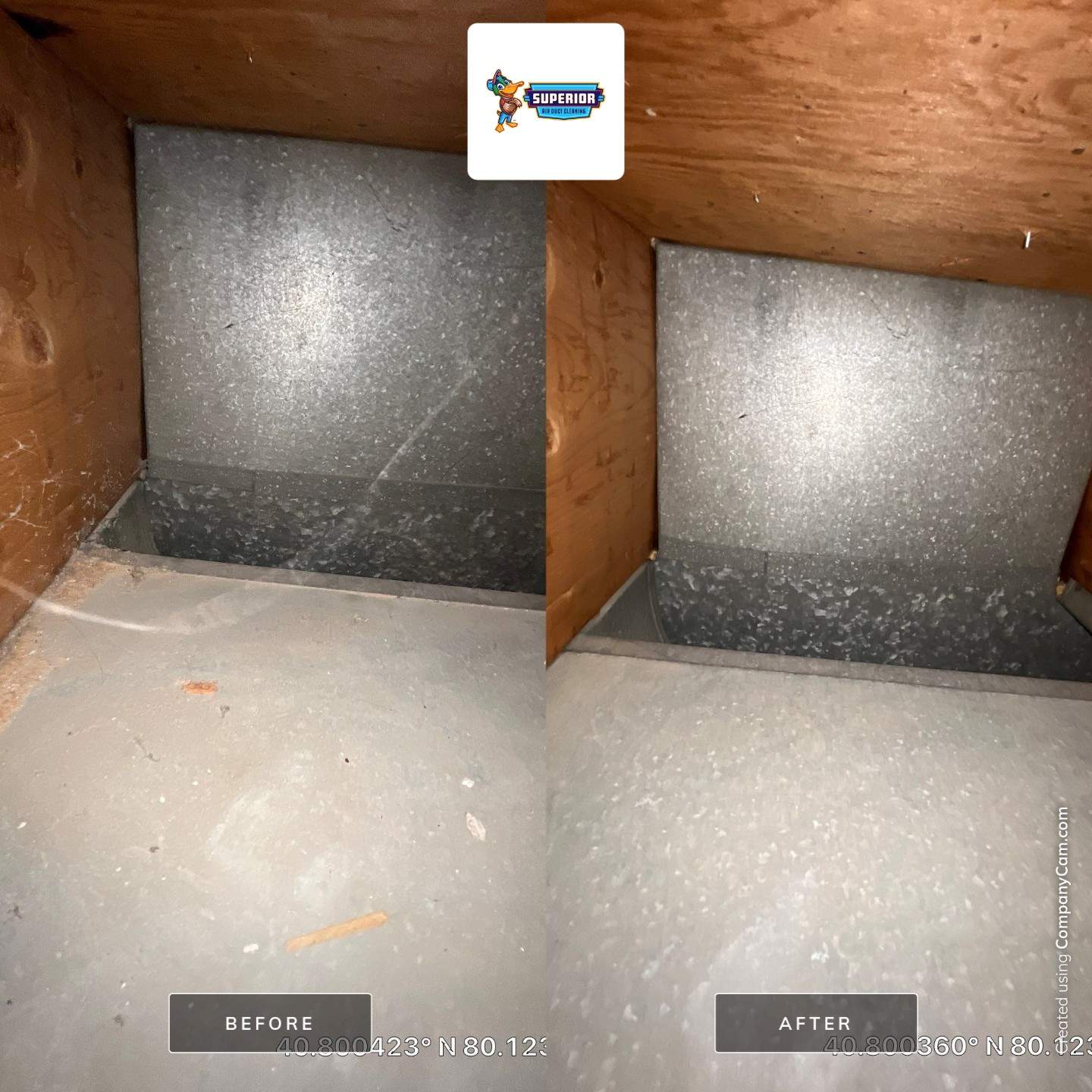 Air Duct Cleaning With a Vacuum Truck in Harmony, PA by Superior Air Duct Cleaning