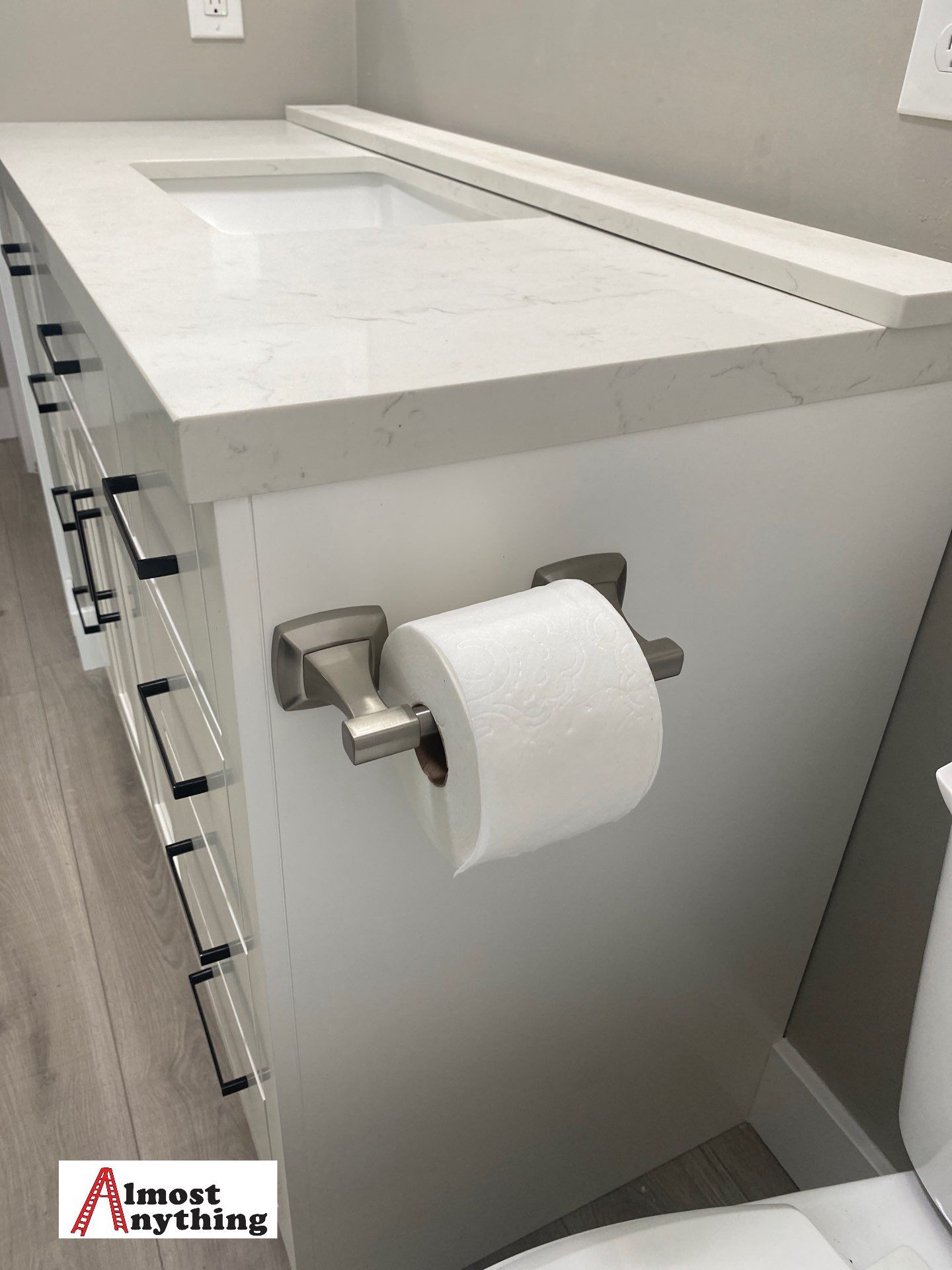 Basement Bathroom by Almost Anything Remodeling 