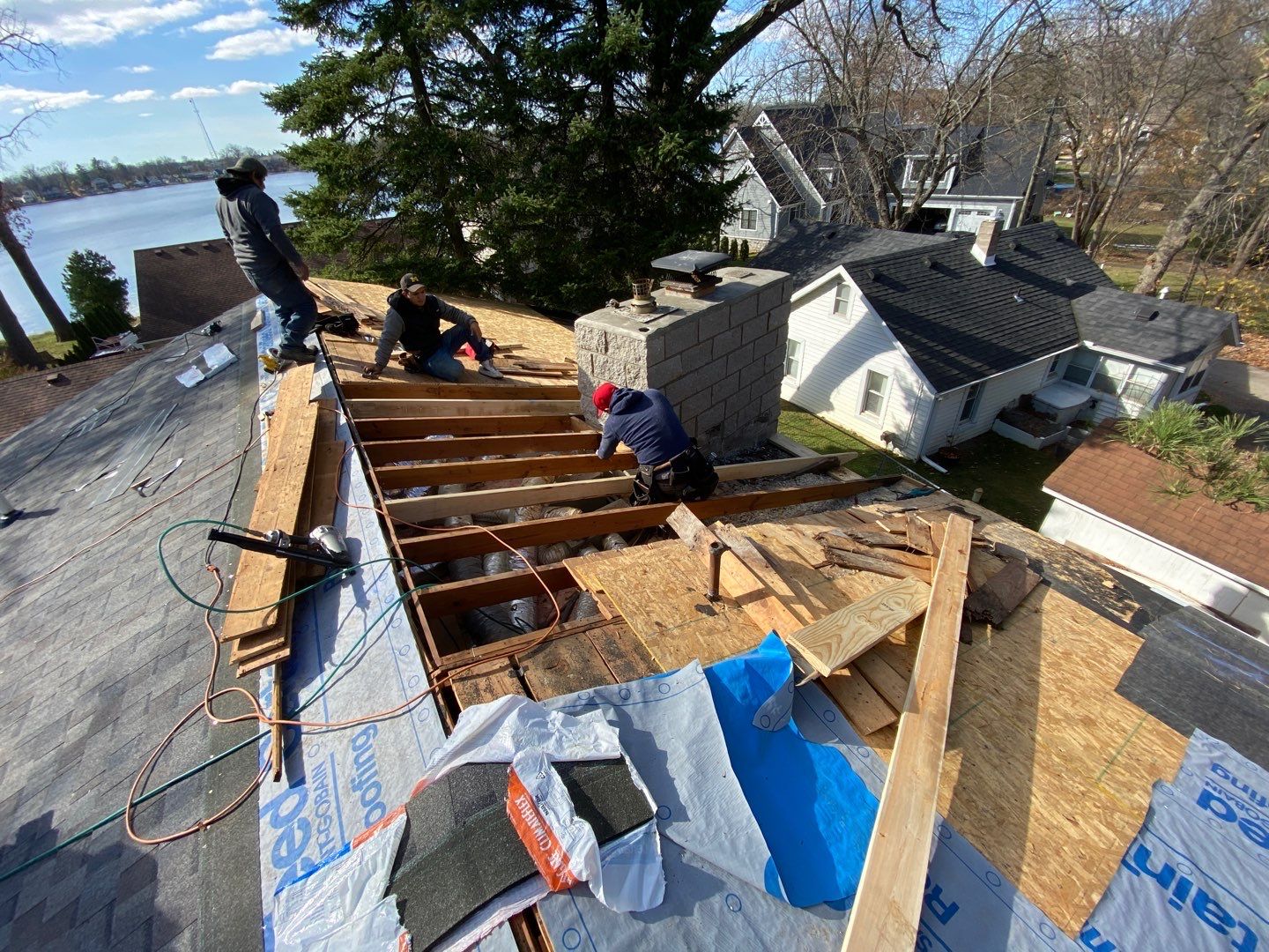 Roof Replacement using CertainTeed Landmark by 180 Contractors