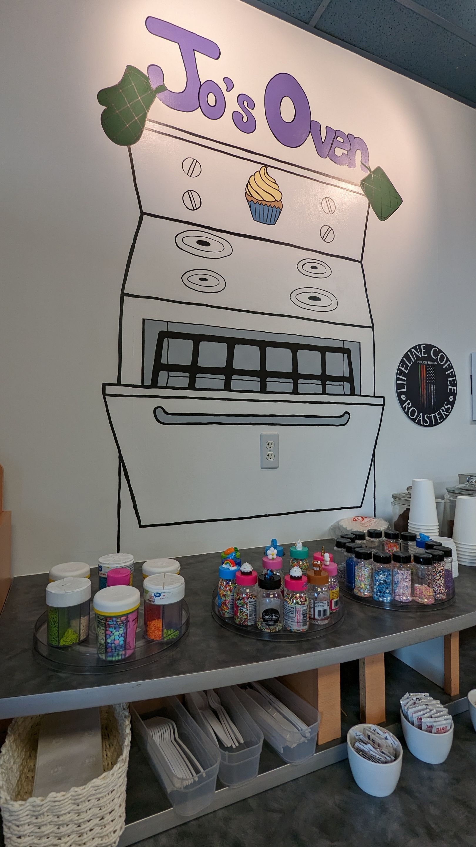 Local Bakery Gets Fresh Paint! by Midnight Sun Painting