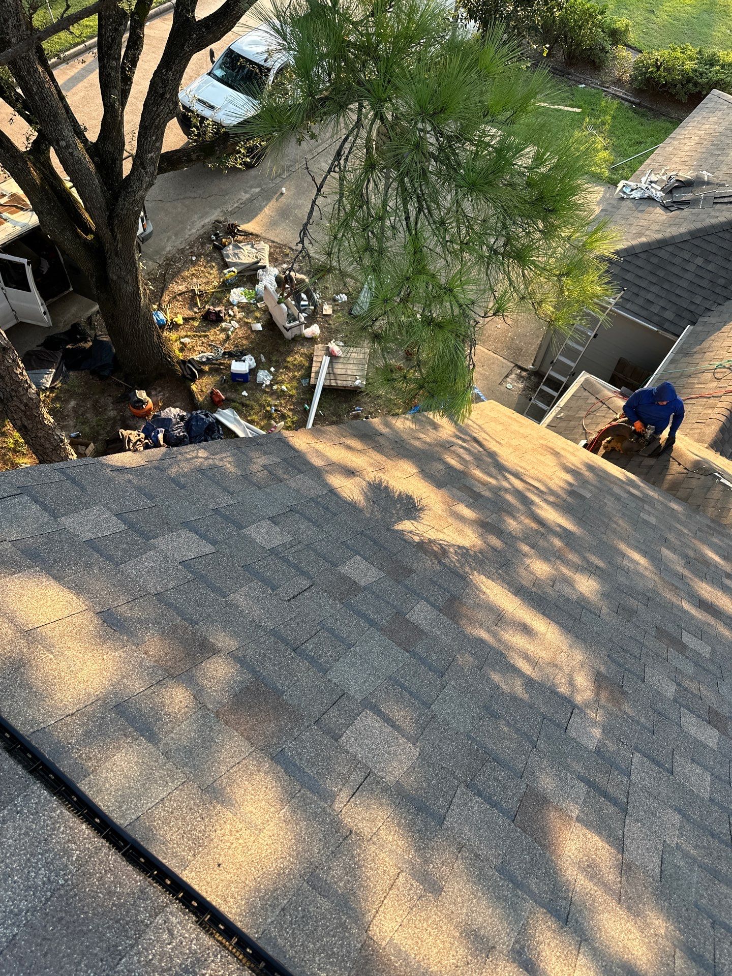 Project in Houston by Motion Roofing
