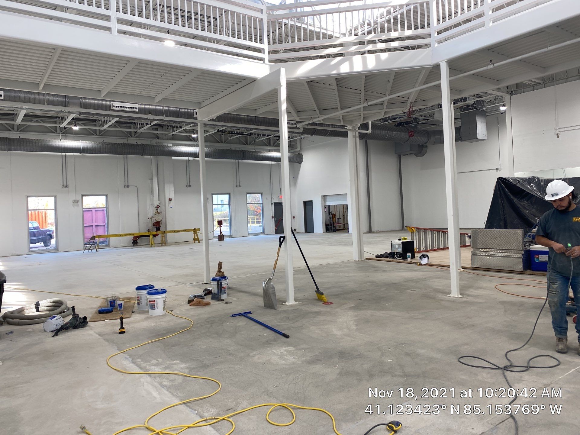 Concrete Coating at Spiece Fieldhouse by Knot Just Decks