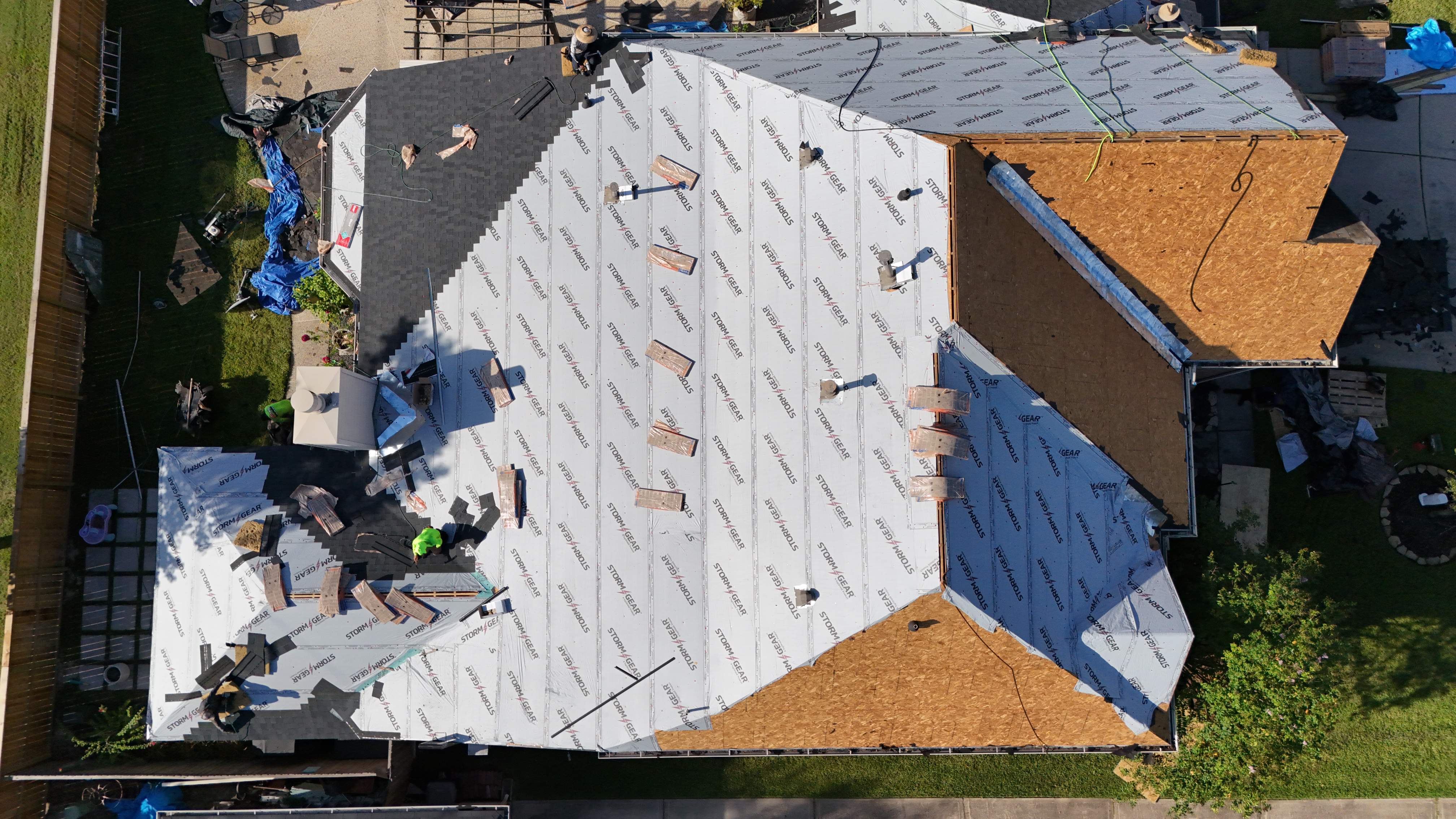 Poolside Home Roof Replacement — Spring, TX by PL Roofing & SB Roofing, LLC.