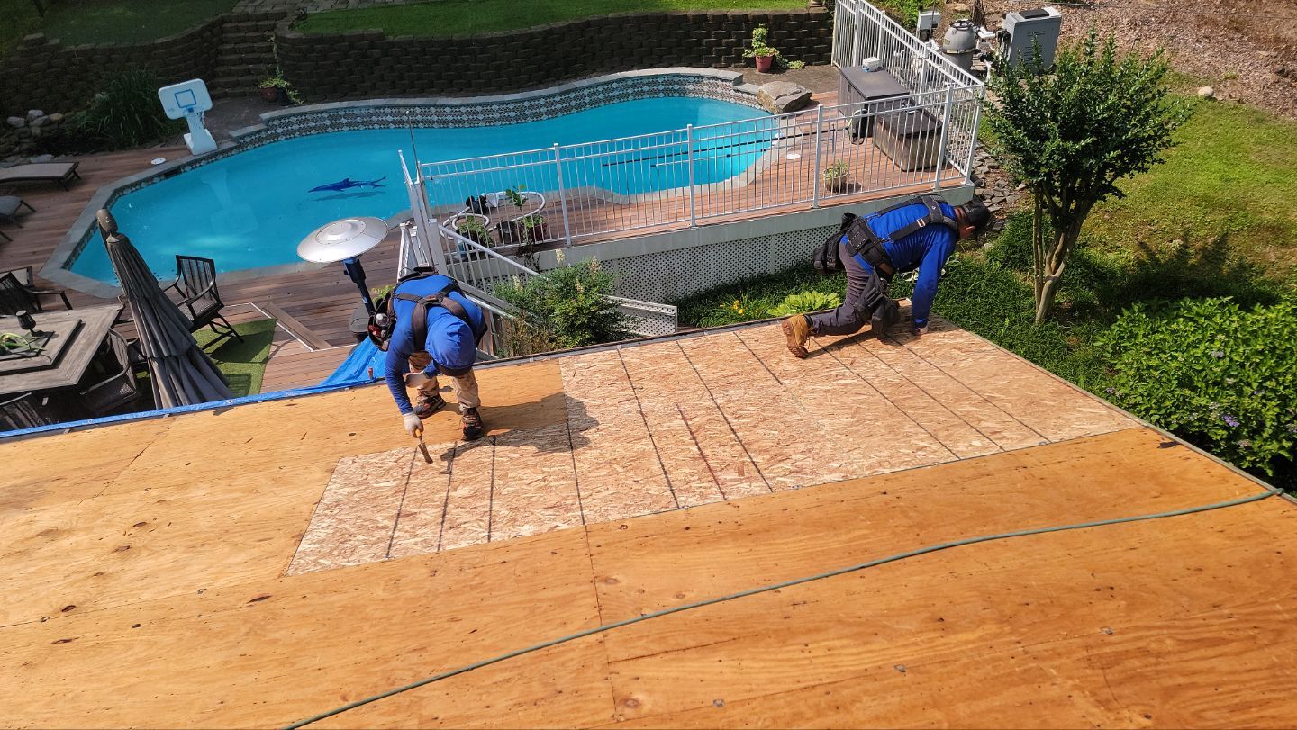Roof Installation using GAF Timberline HDZ by ExteriorPros