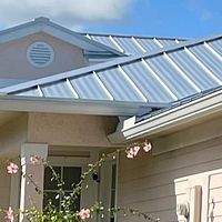 24ga 1" Nail-Strip Mill Finish by Total Roofing System The Metal Roof Experts