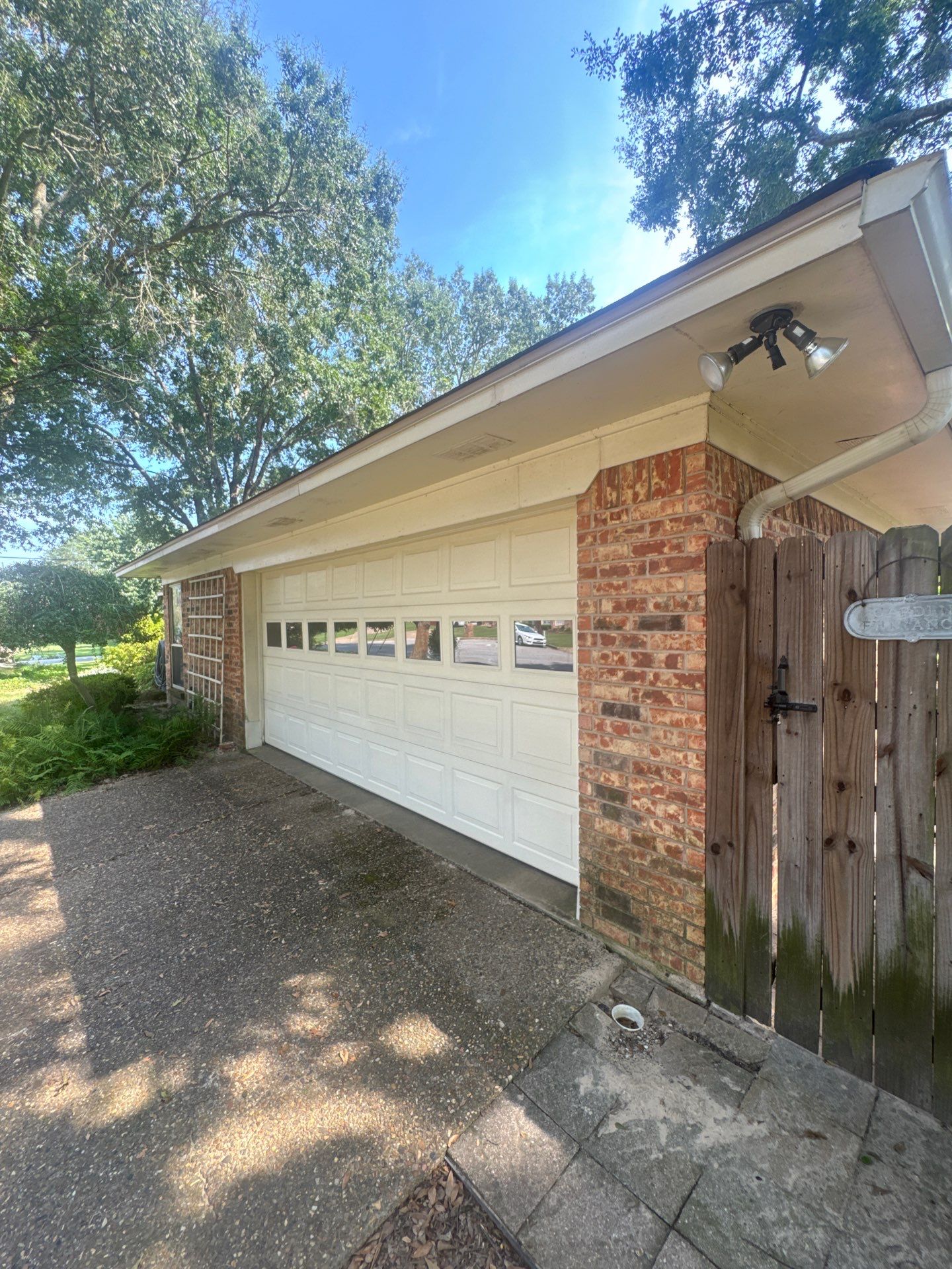 Exterior Repaint – South Tyler, Texas - Lots of Wood Replaced by Quality Coats Painting