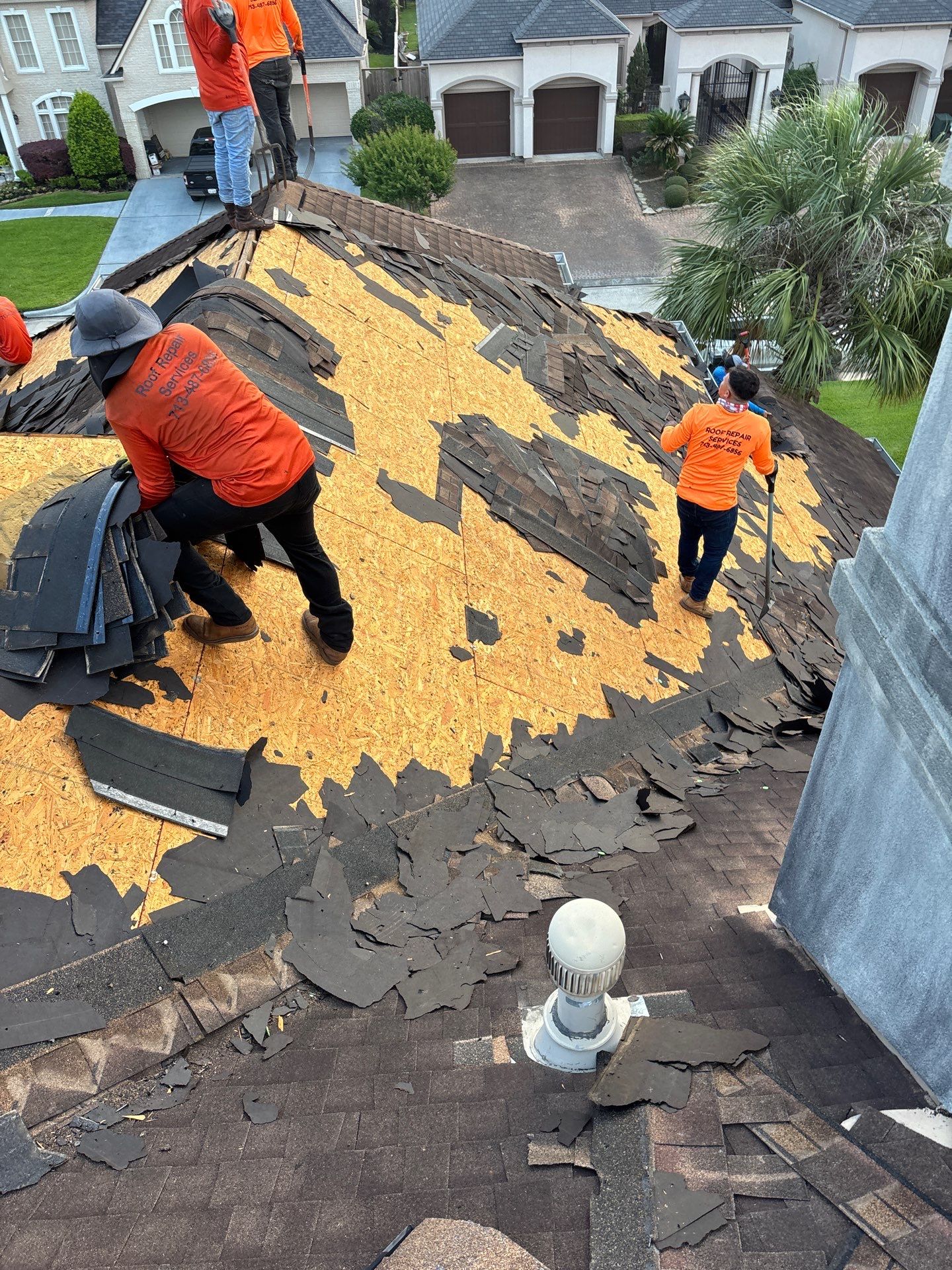 Roof Replacement Spring by Roof Repair Company