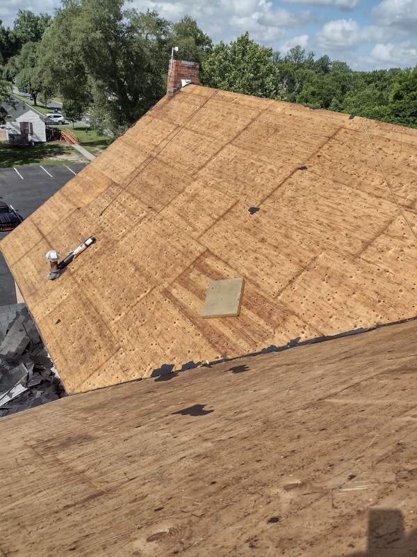 Commercial Roofing Installation - East Laurinburg Baptist Church by American Roofing NC