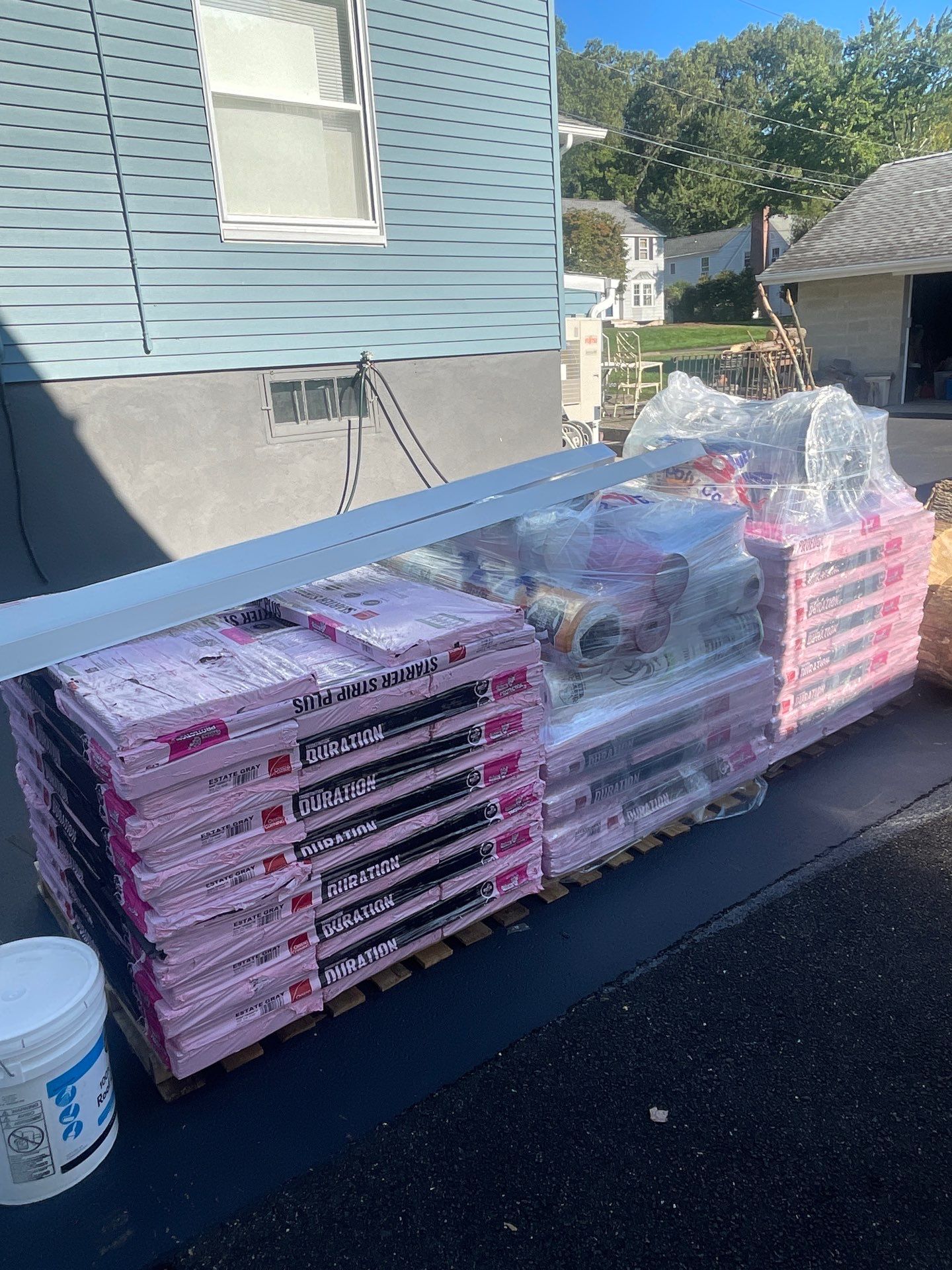 Residential Roofing Installation using Owens Corning TruDefinition Duration - Estate Gray by A Plus Exterior