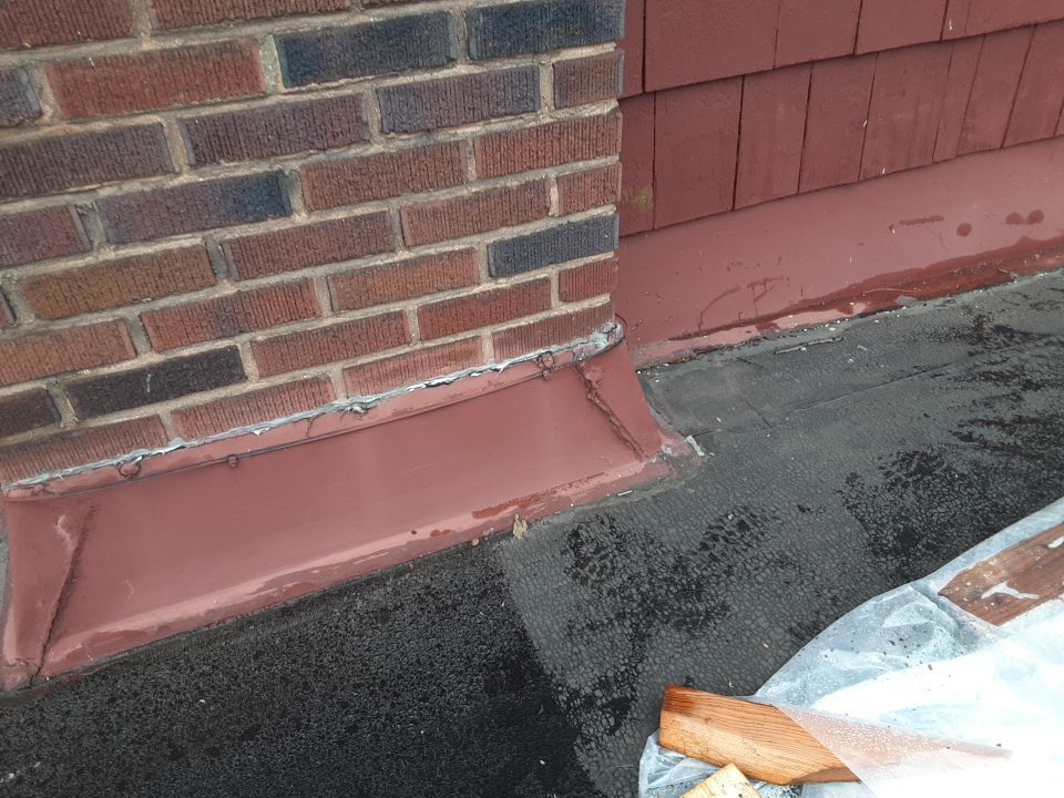 Residential Roof Replacement using Patio Roof by Absolute Roofing and Construction