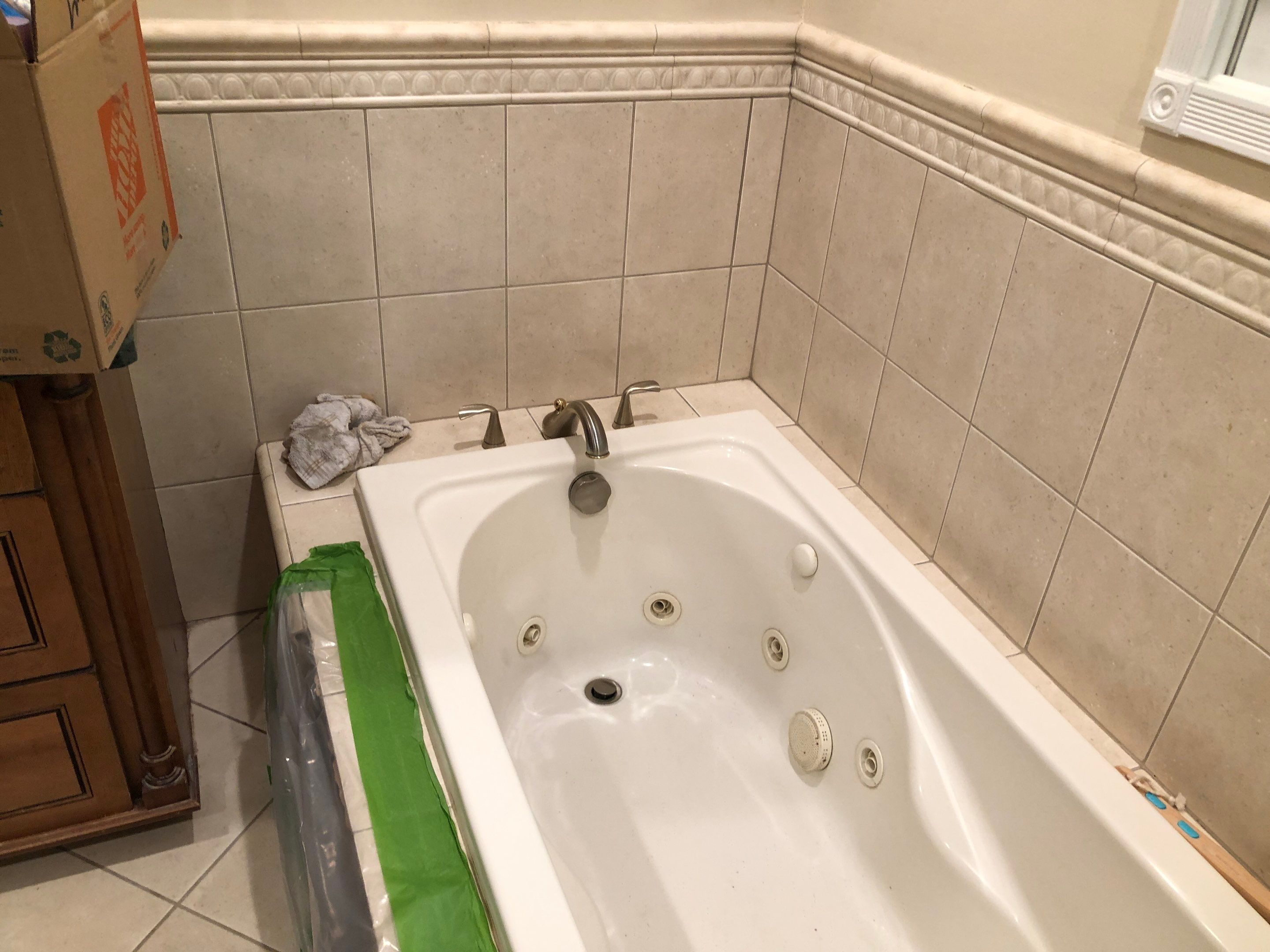 Bathroom Remodel using Tile by Home Concepts Construction