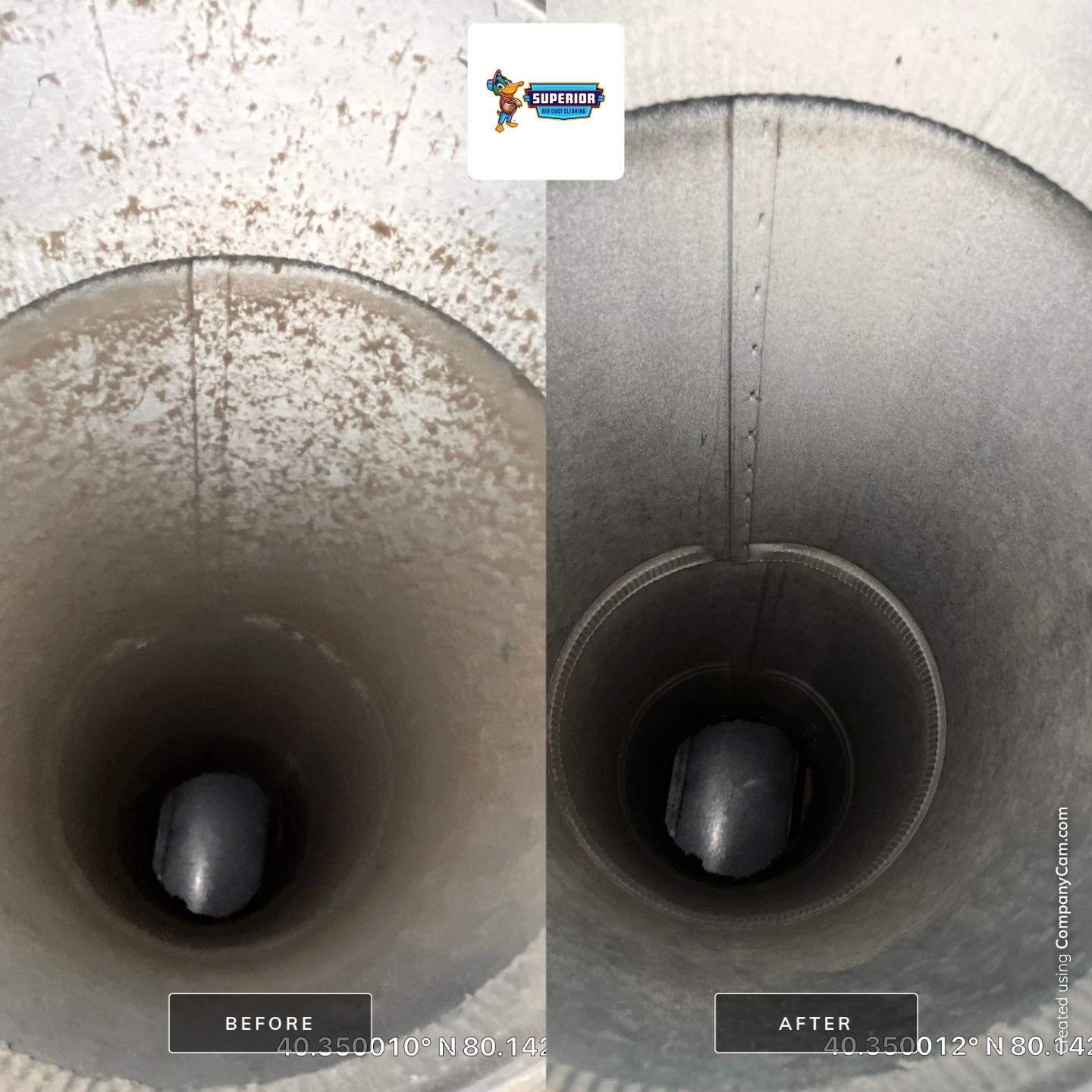 Air Duct Cleaning With a Vacuum Truck in Bridgeville, PA by Superior Air Duct Cleaning