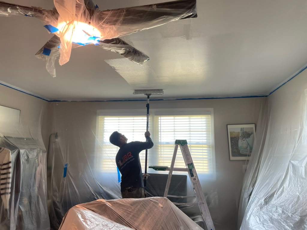 Roof replacement, interior and gutter repair by hail and wind damage by Just Brilliant Restoration JBR