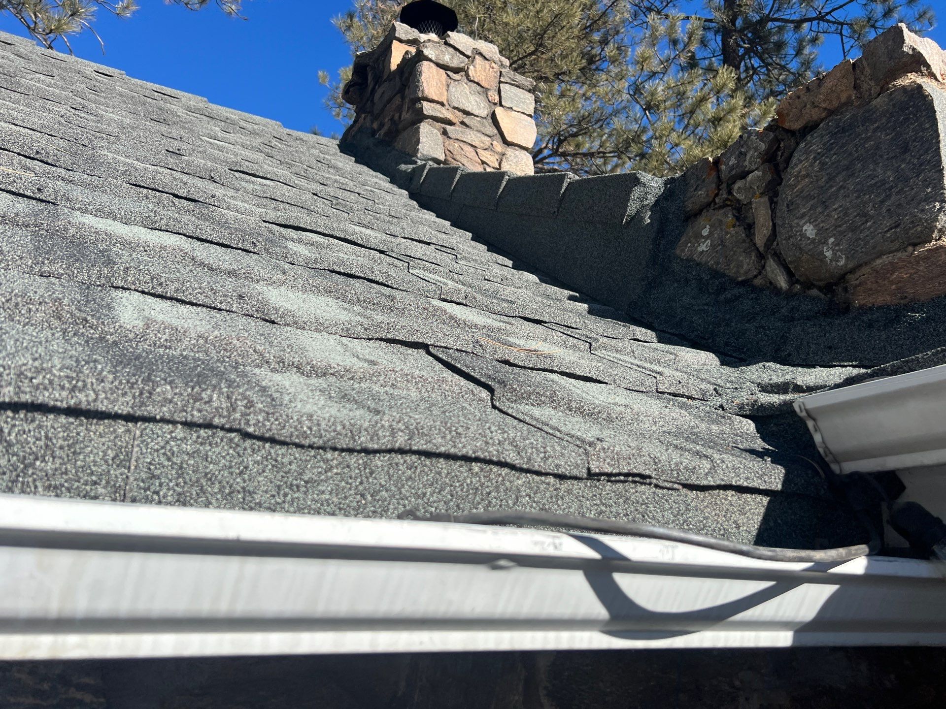 Residential Roofing Installation using Stone Coated Steel by Blue Peaks Roofing LLC 