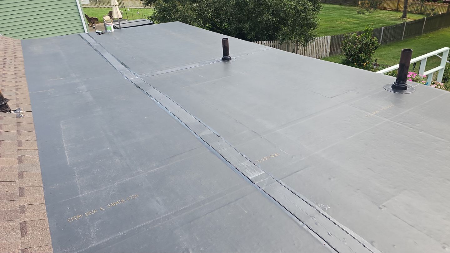 Atlas Pinnacle, Color, Heatherblend, Drip Edge, Color, Royal Brown by Eagle Eye Roofing