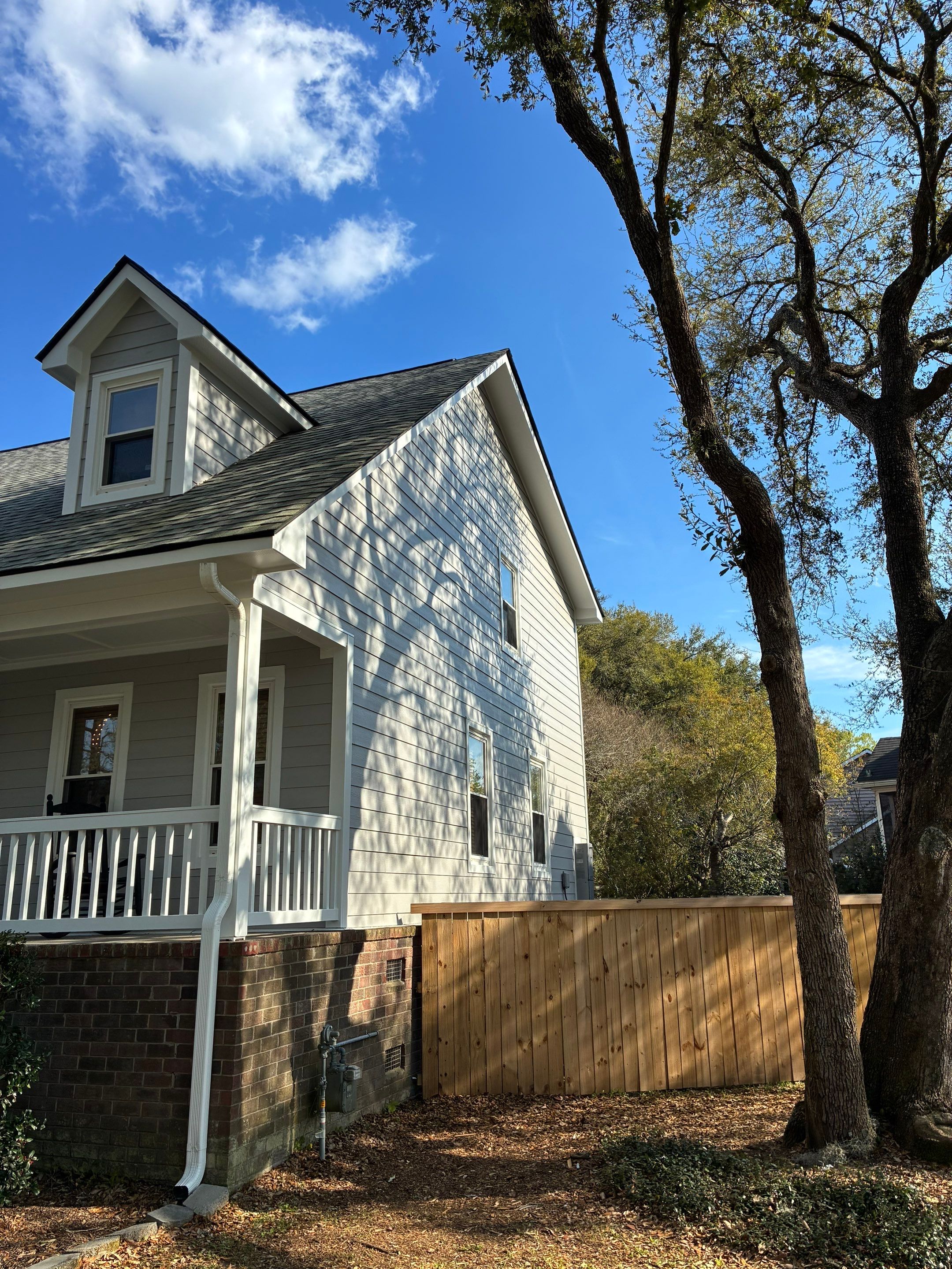 Exterior Siding Replacement and Porch Renovation in Charleston by Top Tier Charleston